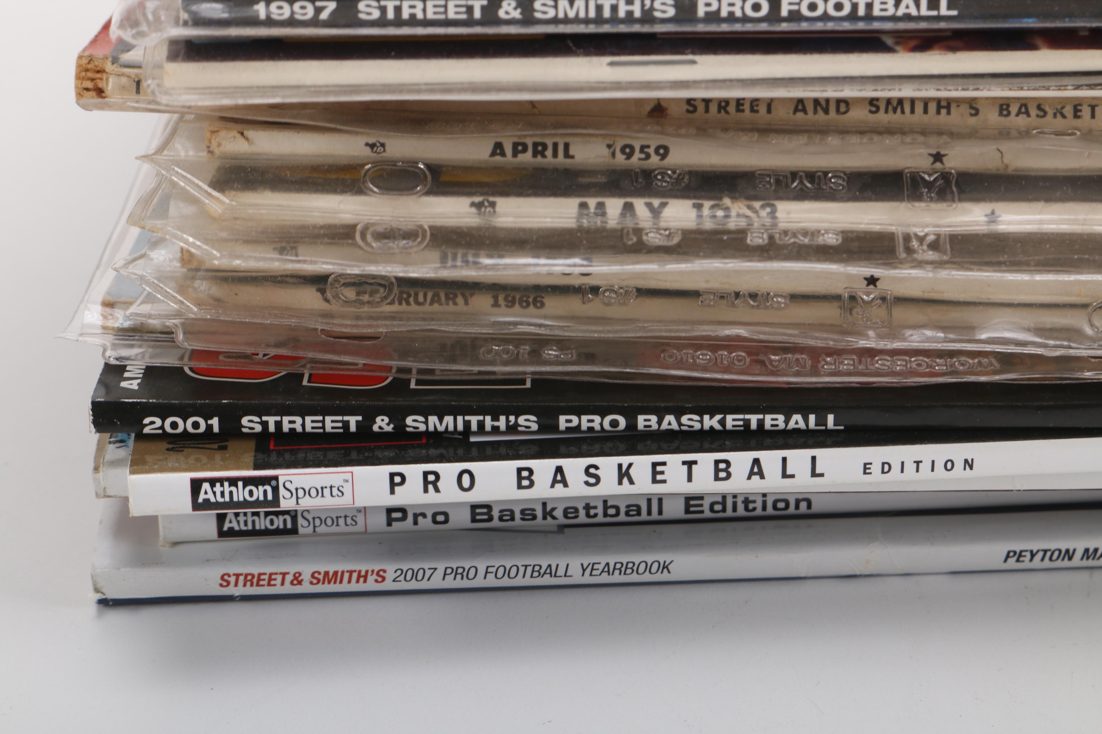 Assortment of Sports Magazines