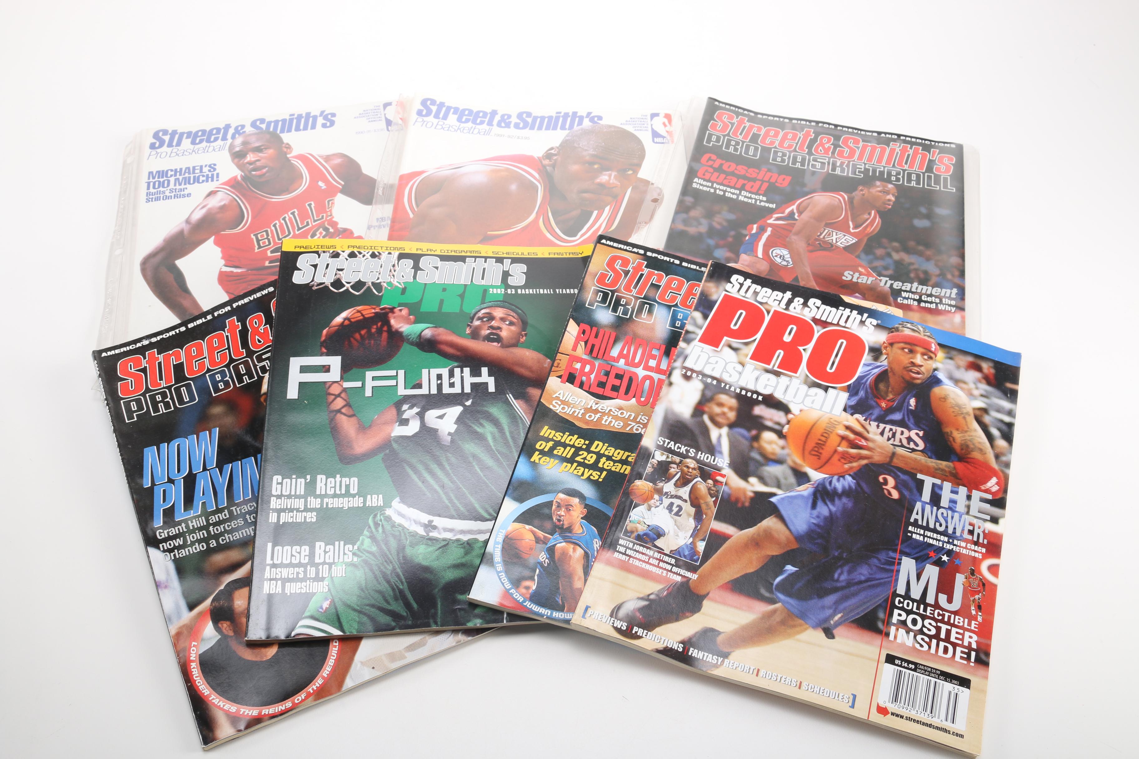 Assortment of Sports Magazines