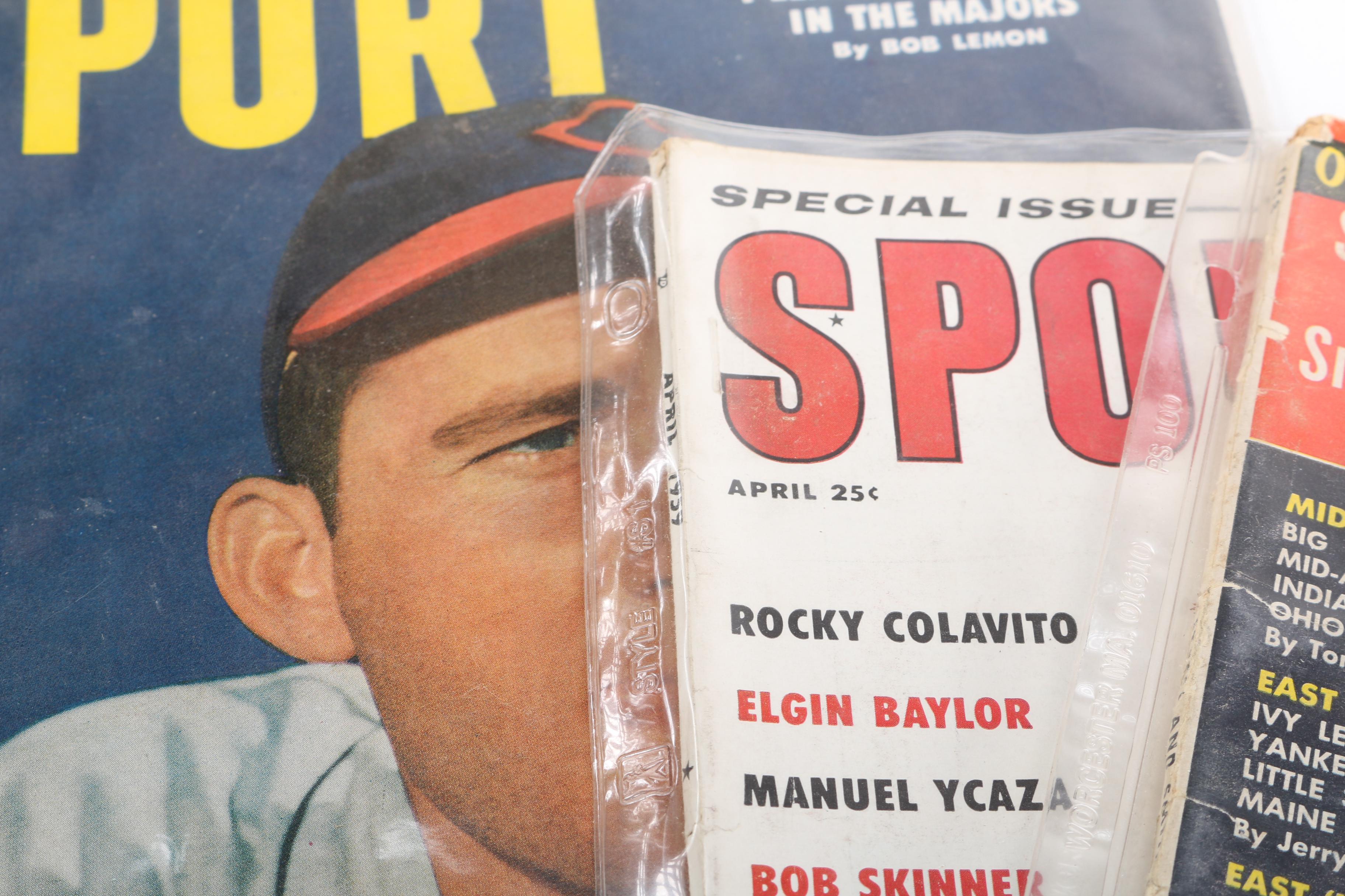 Assortment of Sports Magazines