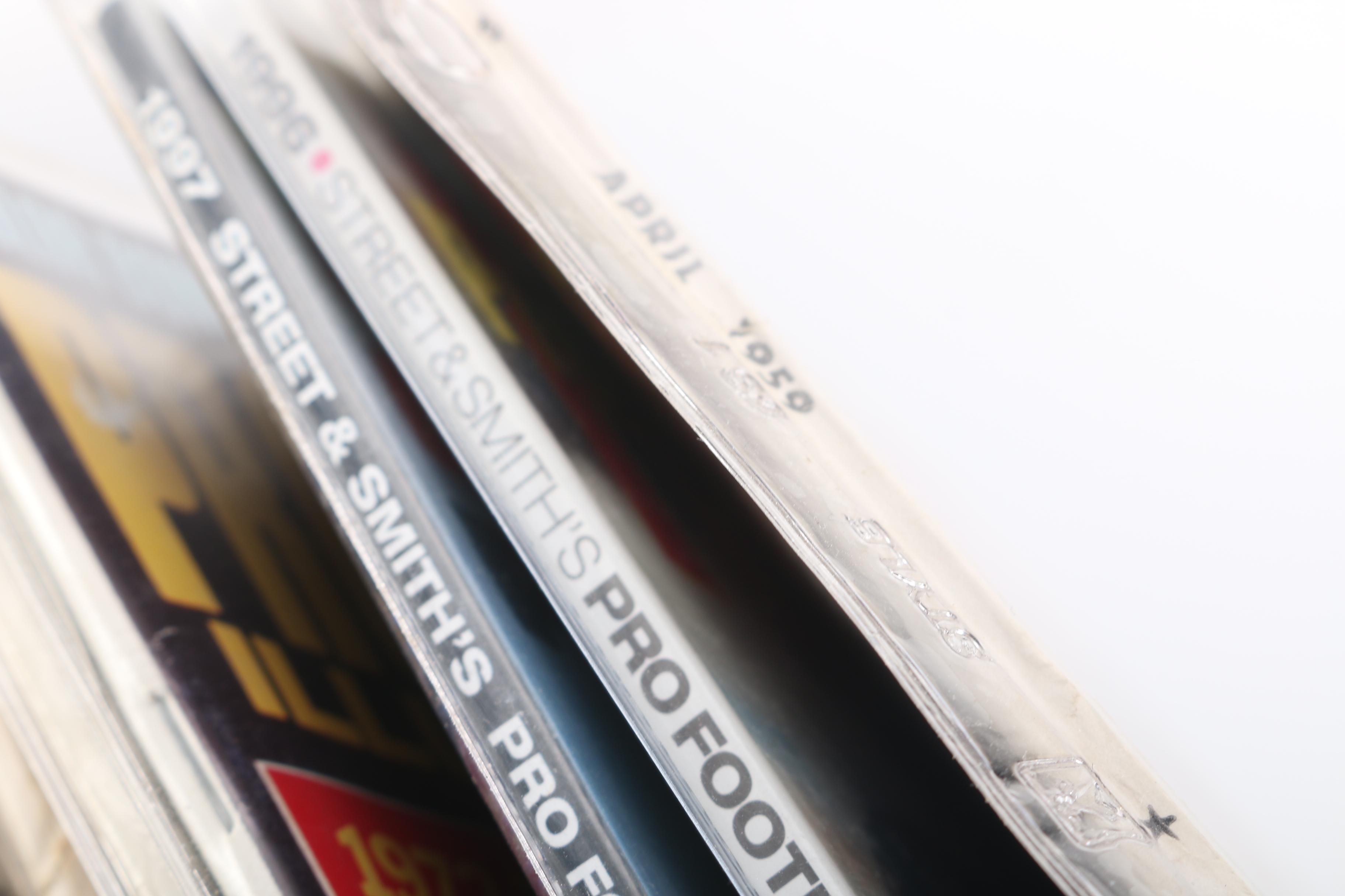 Assortment of Sports Magazines