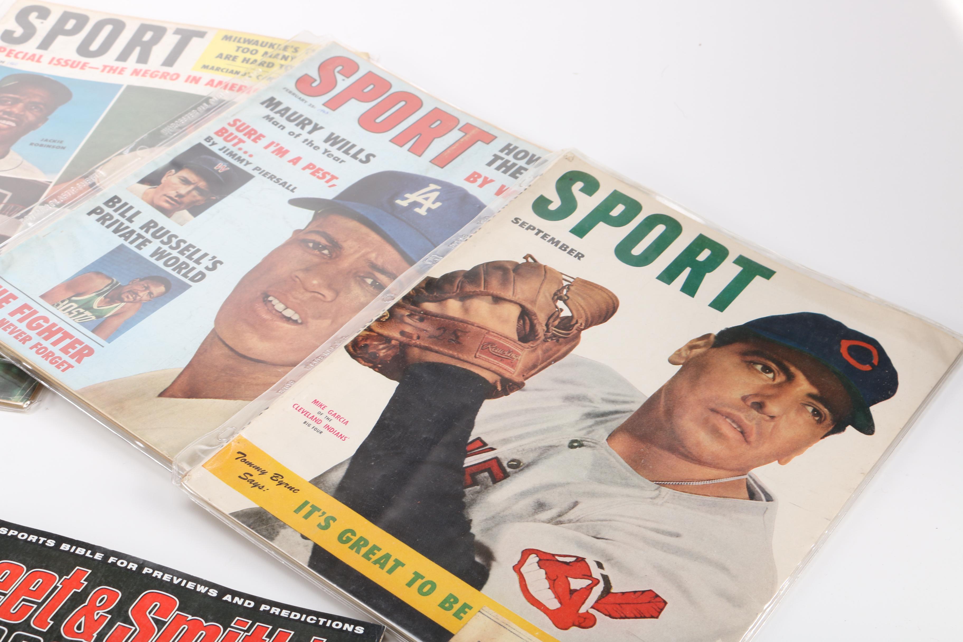 Assortment of Sports Magazines