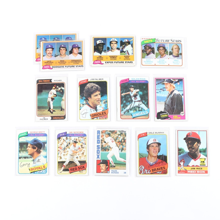 1970s and 1980s Topps Baseball Cards