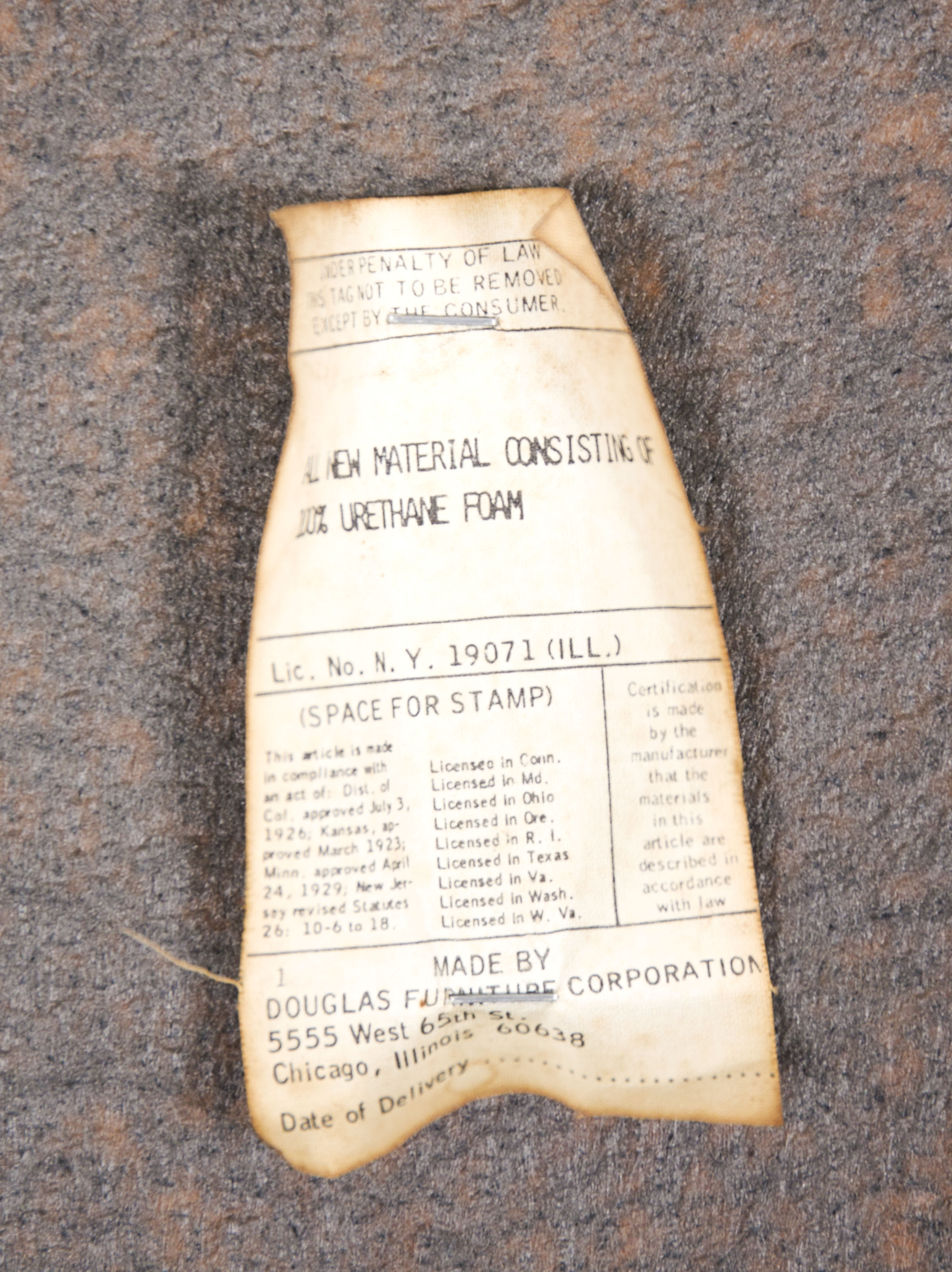 Mid Century Modern Vinyl and Chrome Chairs by Douglas Furniture