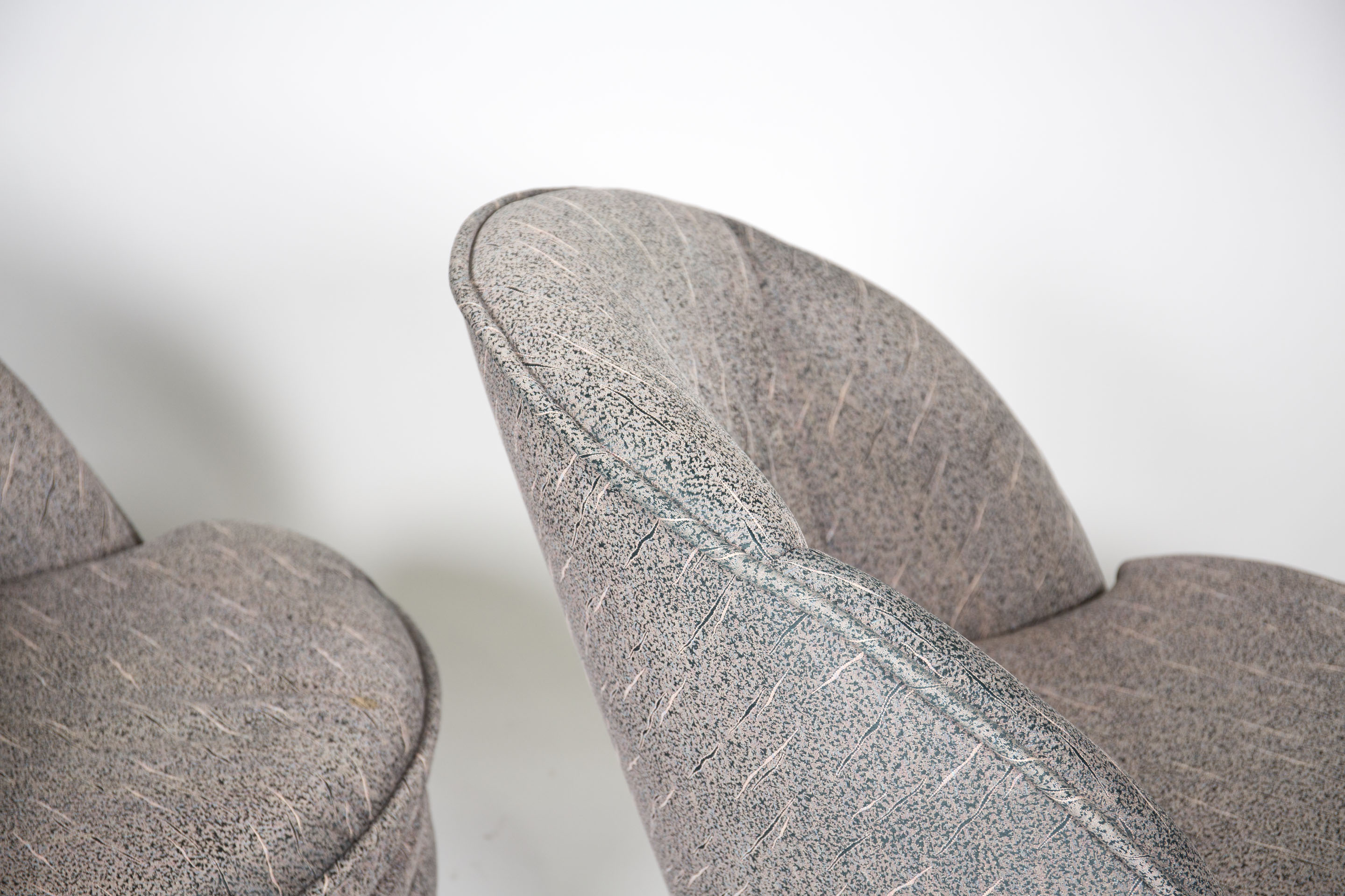 Milo Baughman Upholstered Chairs by Thayer Coggin