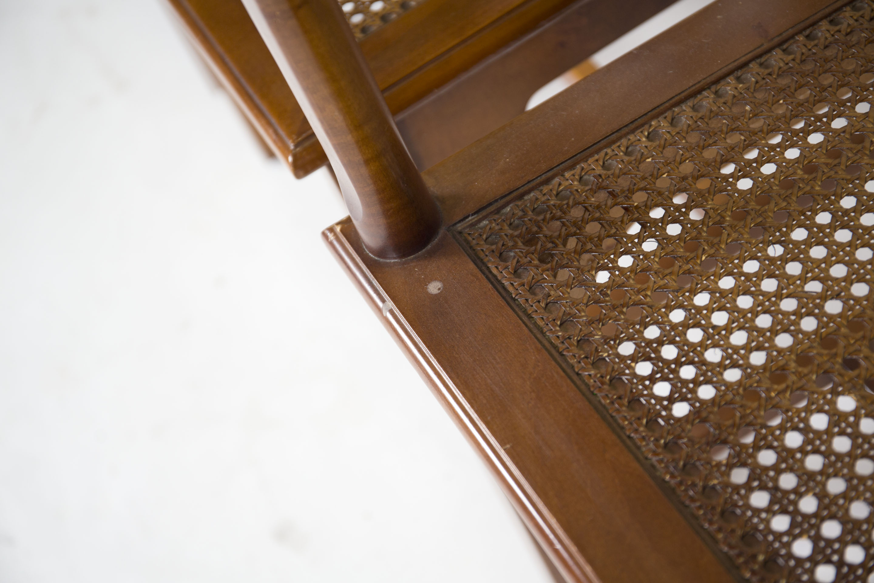 Vintage Yoke Back Dining Chairs