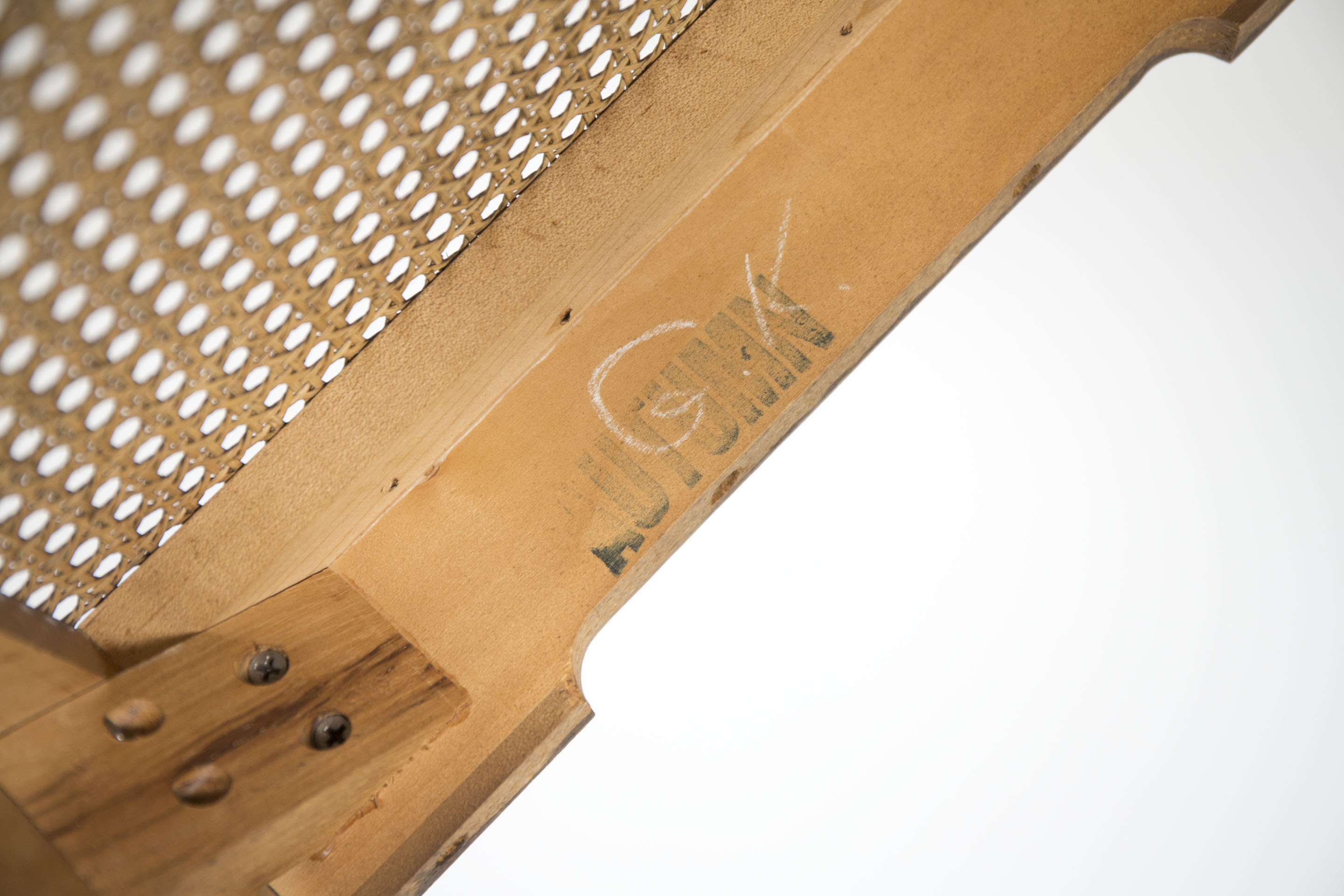 Vintage Yoke Back Dining Chairs