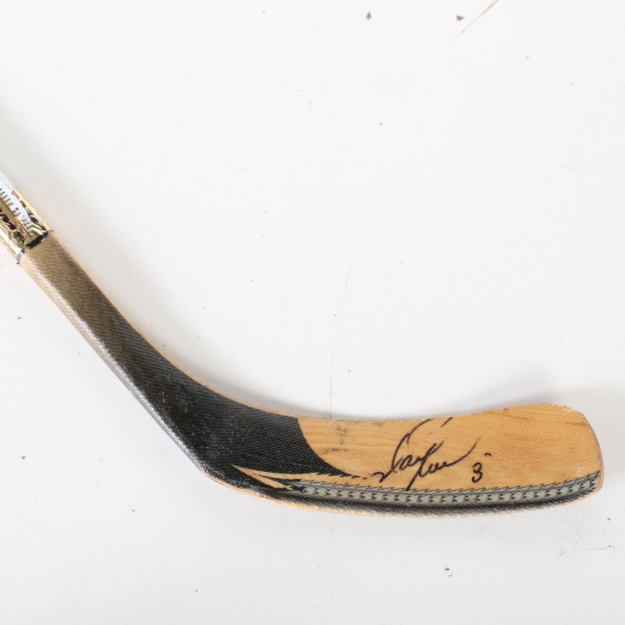 Mark Recchi Signed Pittsburgh Penguins Sher-Wood Hockey Stick