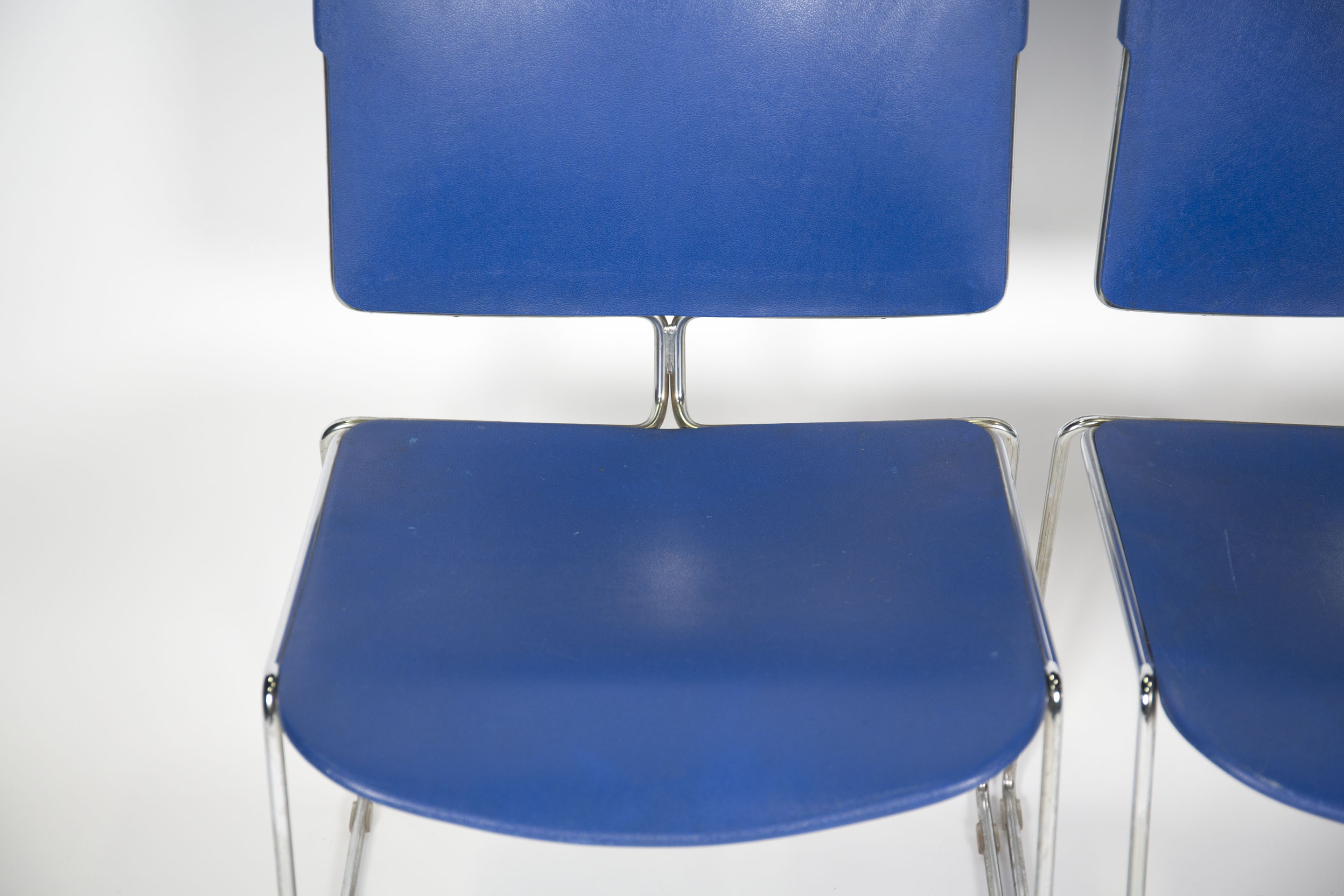 Mid Century Modern "Max Stacker" Chairs by Steelcase