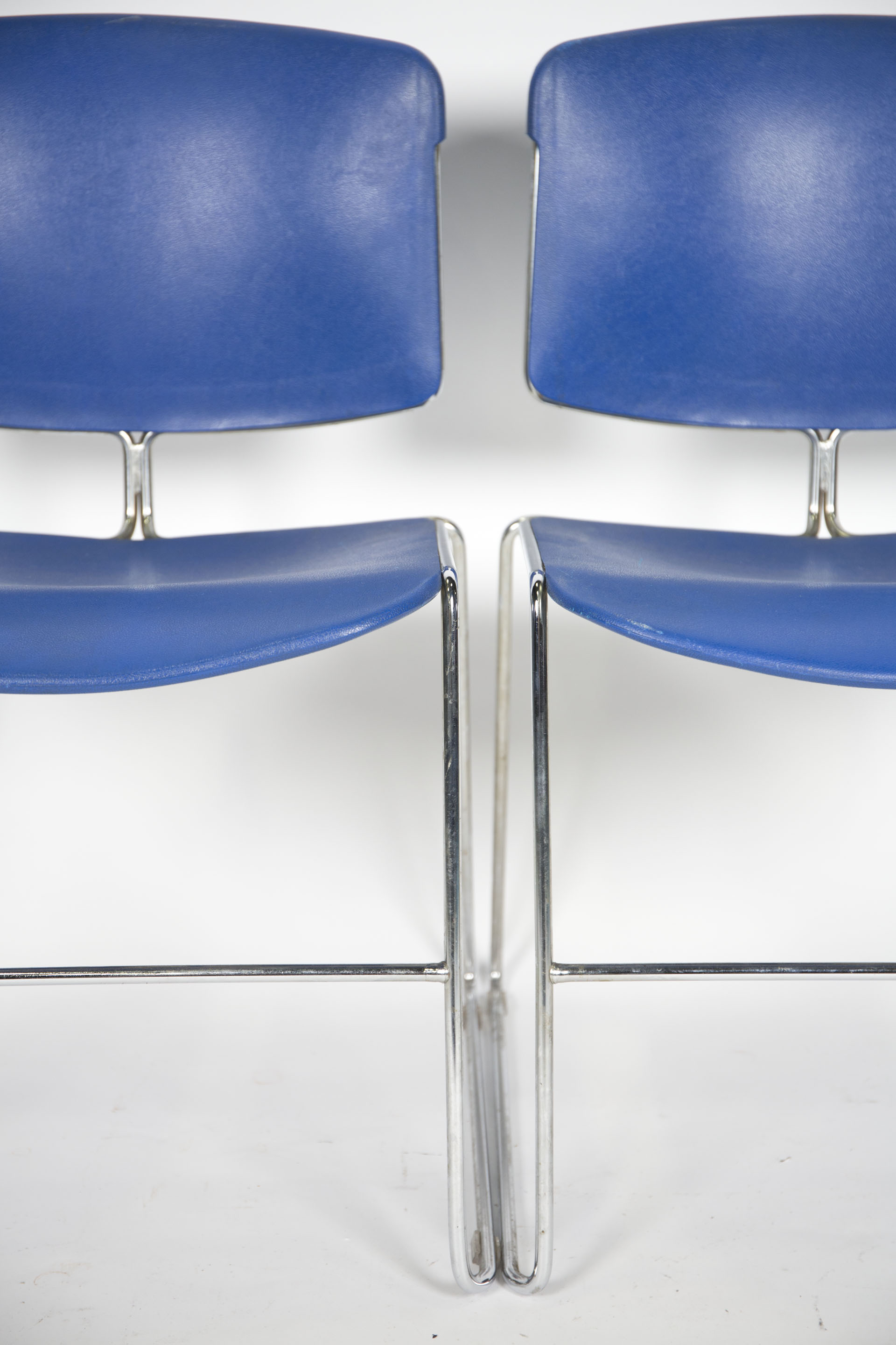 Mid Century Modern "Max Stacker" Chairs by Steelcase