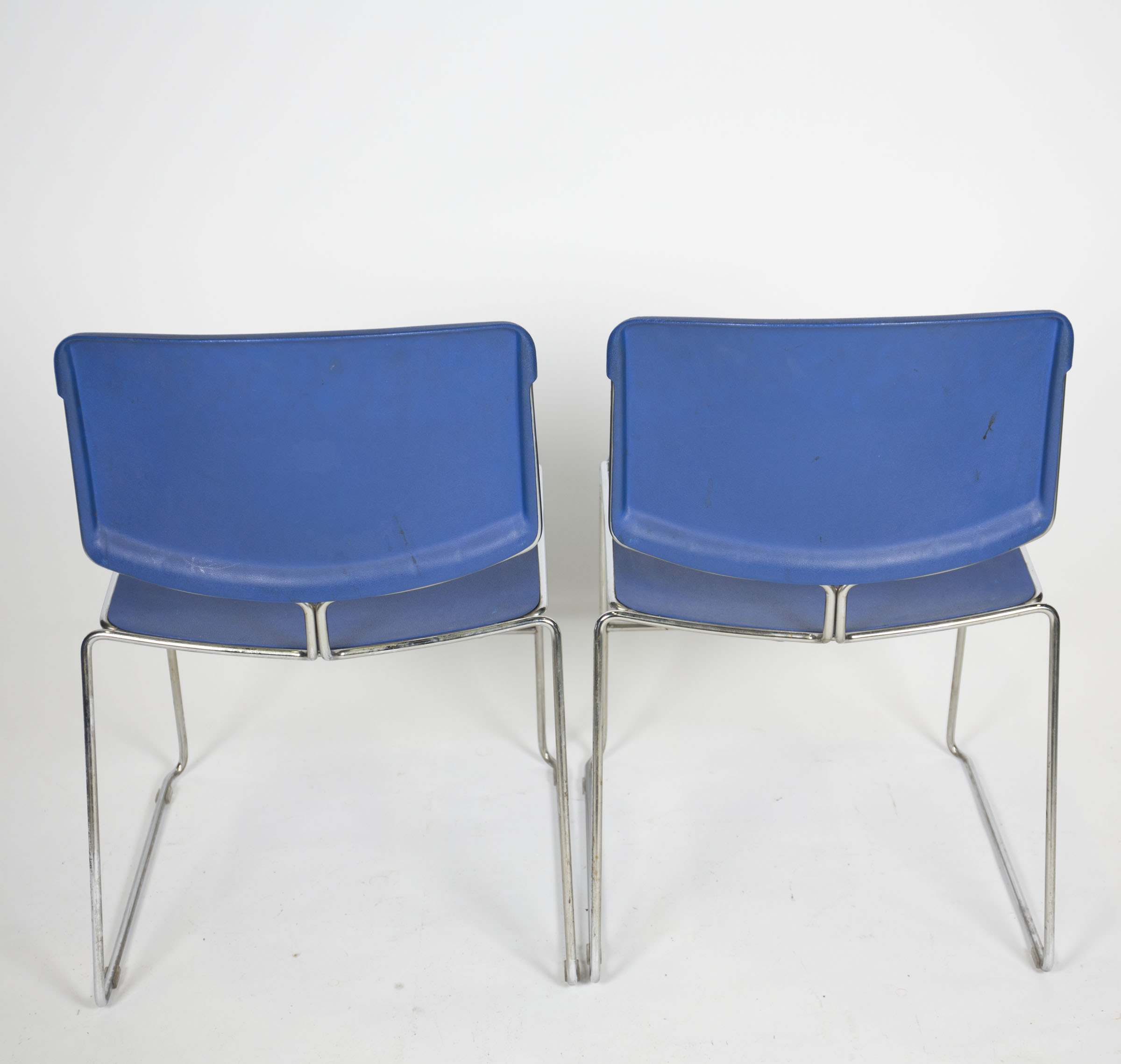 Mid Century Modern "Max Stacker" Chairs by Steelcase