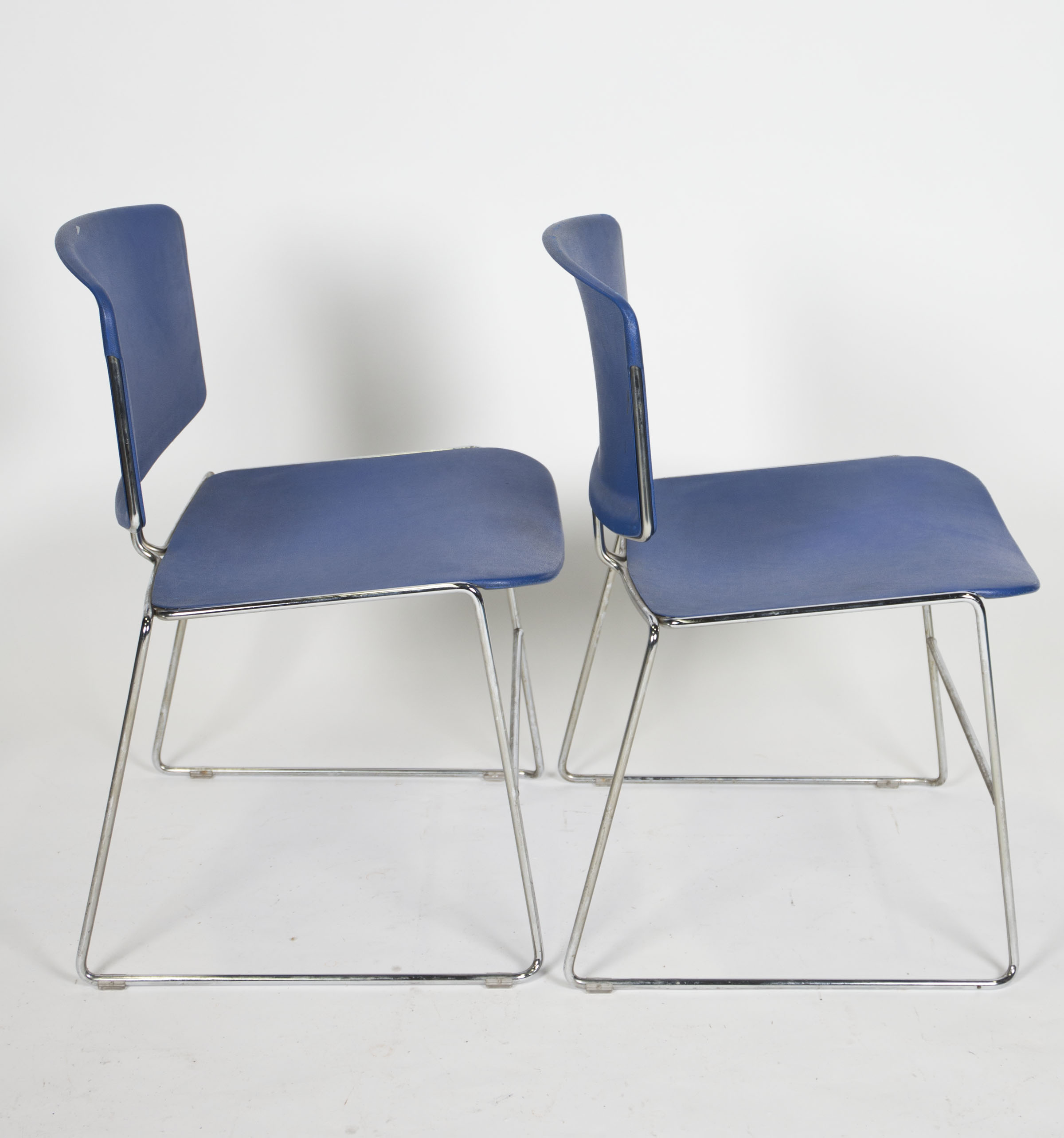 Mid Century Modern "Max Stacker" Chairs by Steelcase