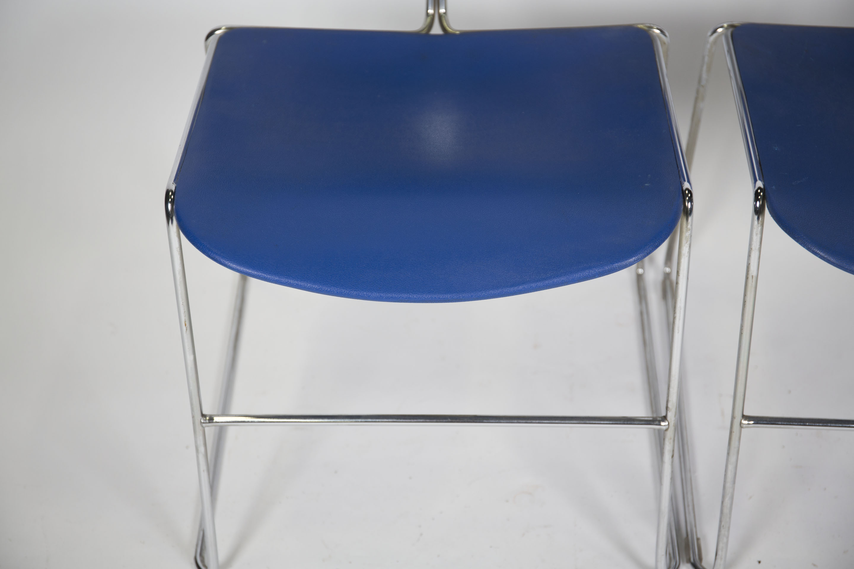 Mid Century Modern "Max Stacker" Chairs by Steelcase