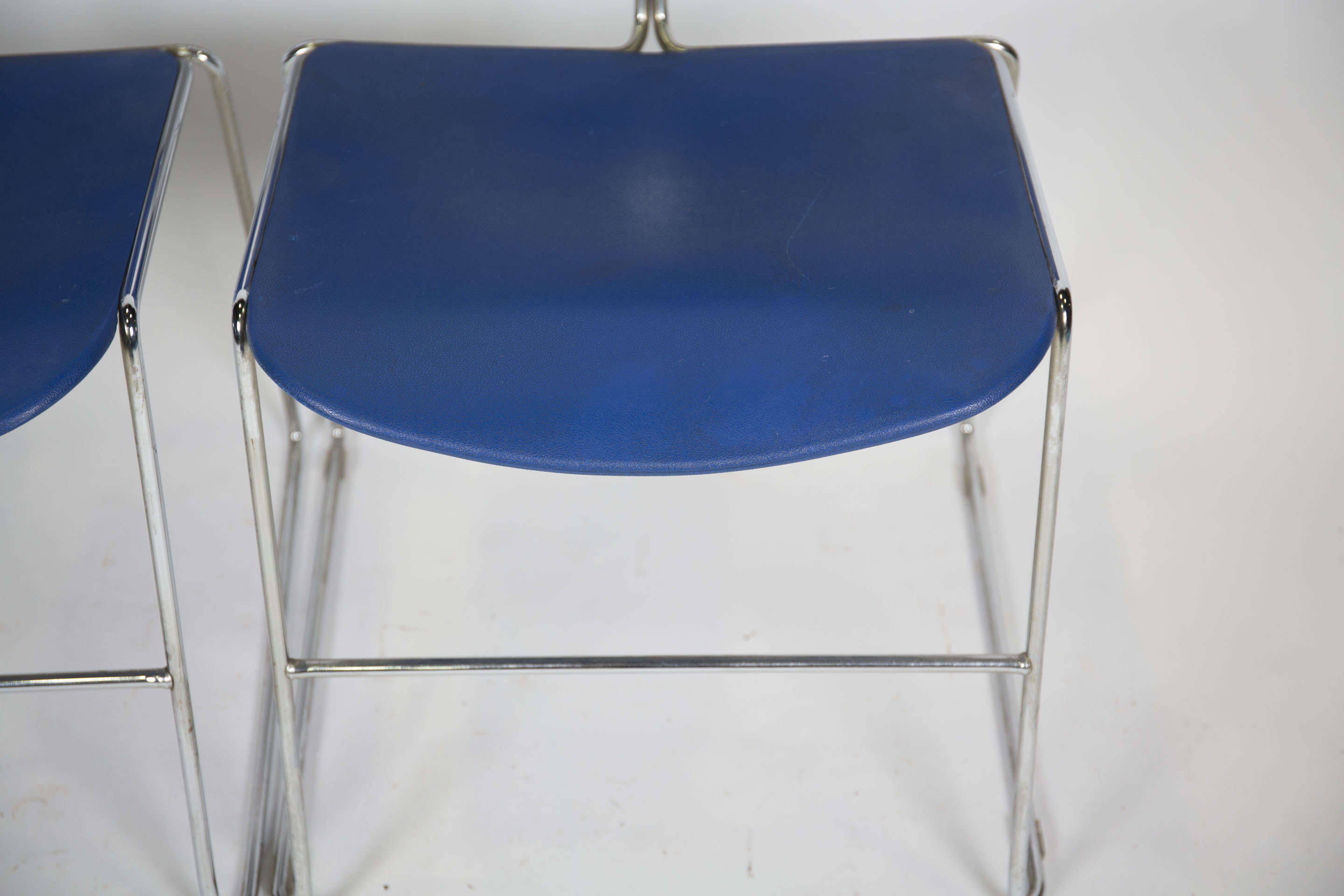 Mid Century Modern "Max Stacker" Chairs by Steelcase