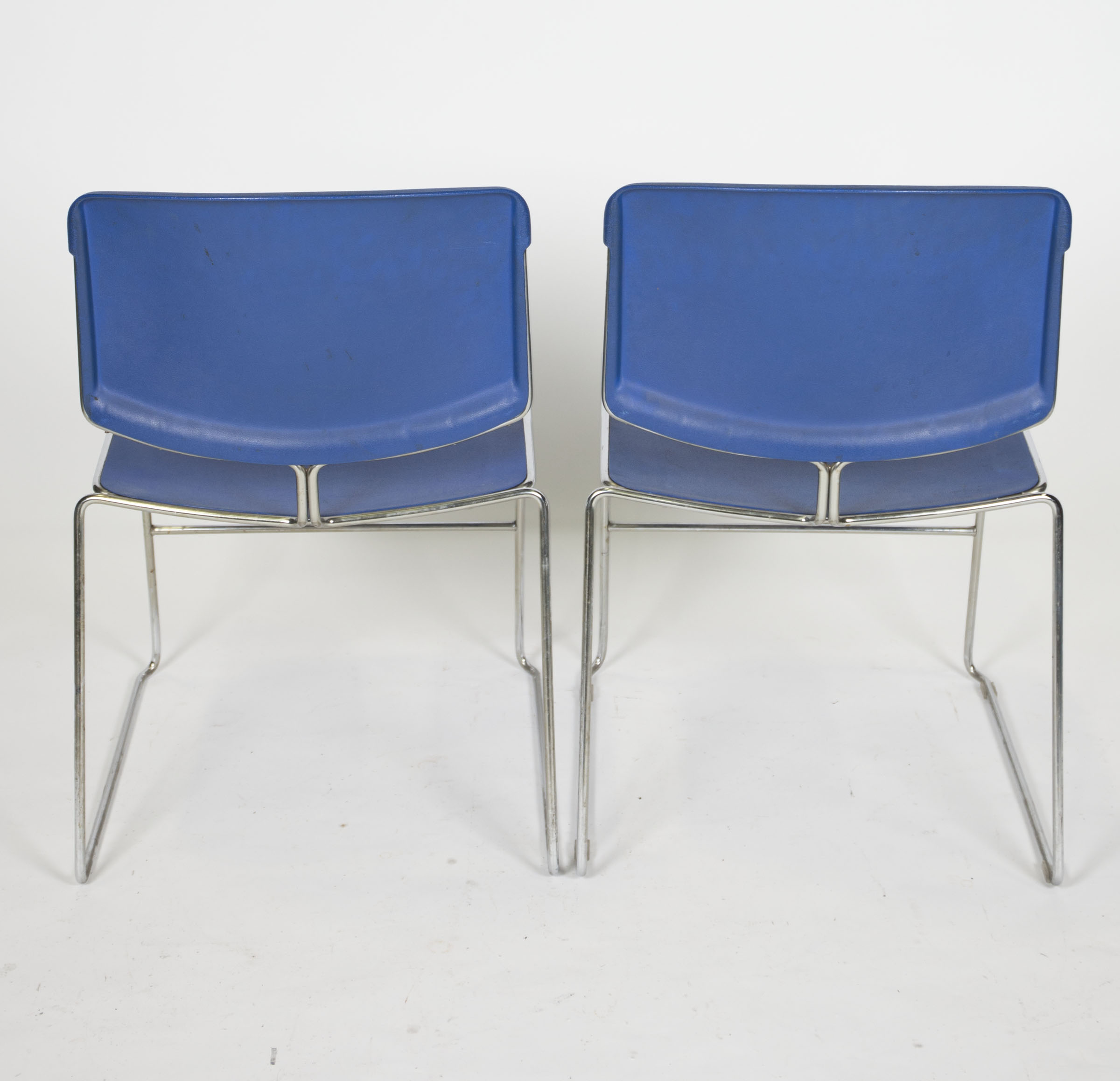 Mid Century Modern "Max Stacker" Chairs by Steelcase