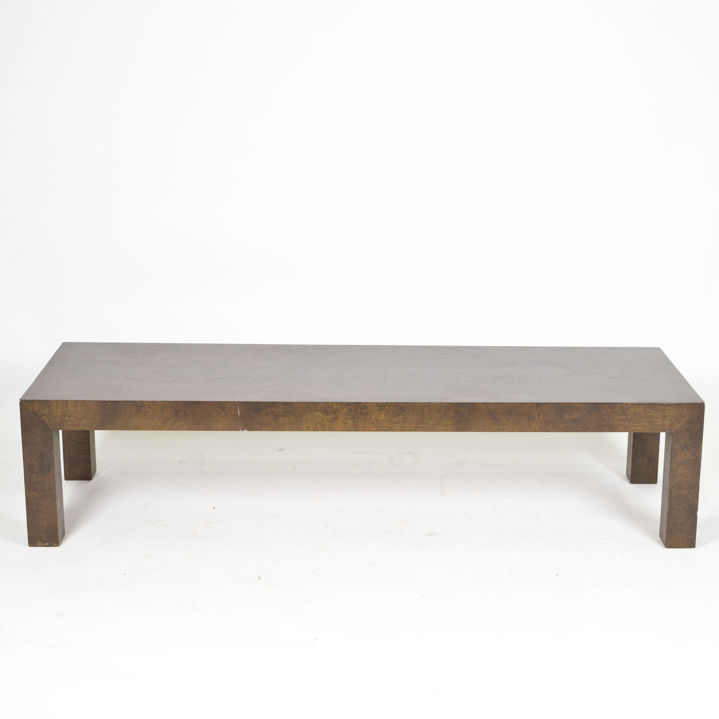 Burled Wood Coffee Table