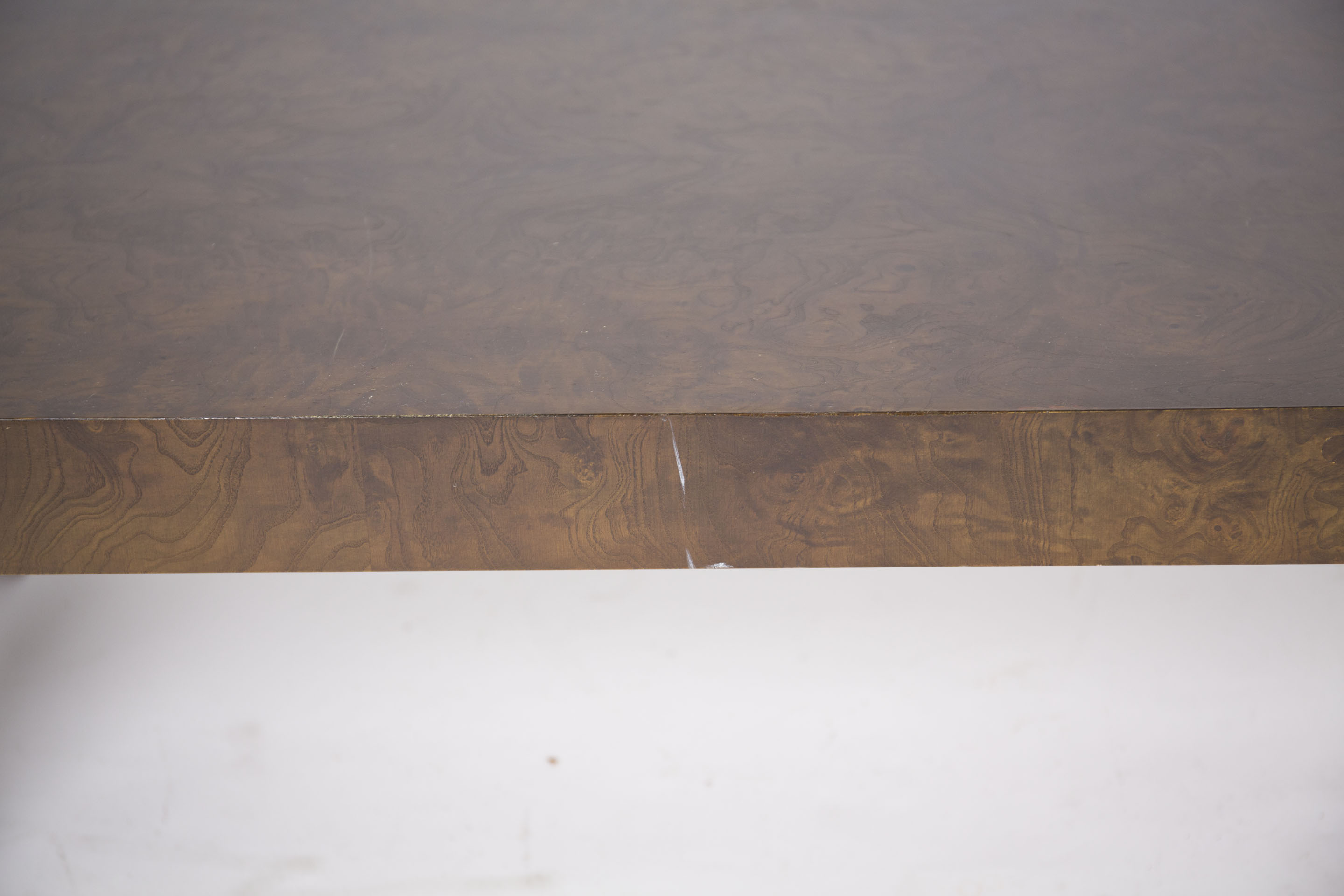 Burled Wood Coffee Table