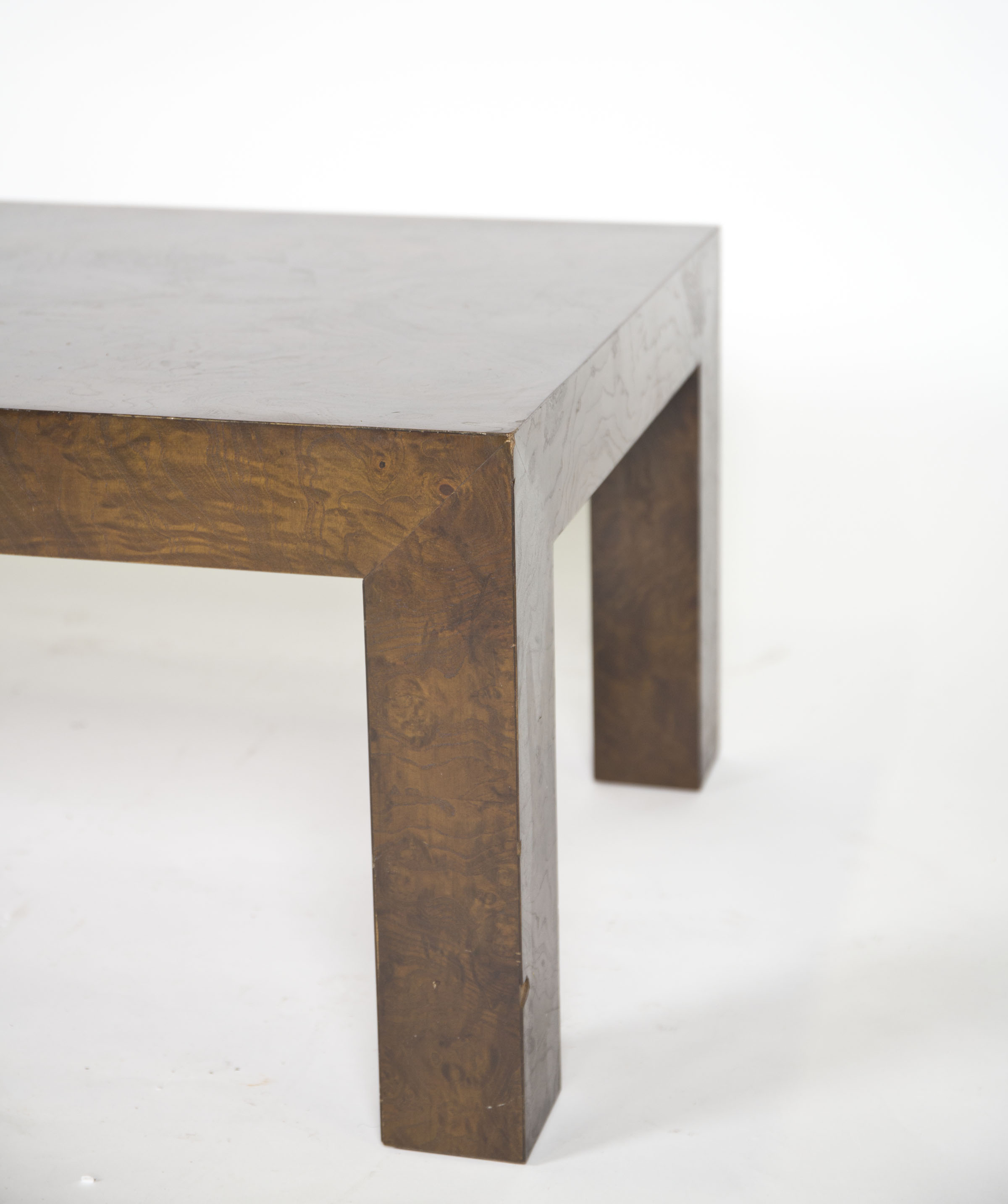 Burled Wood Coffee Table