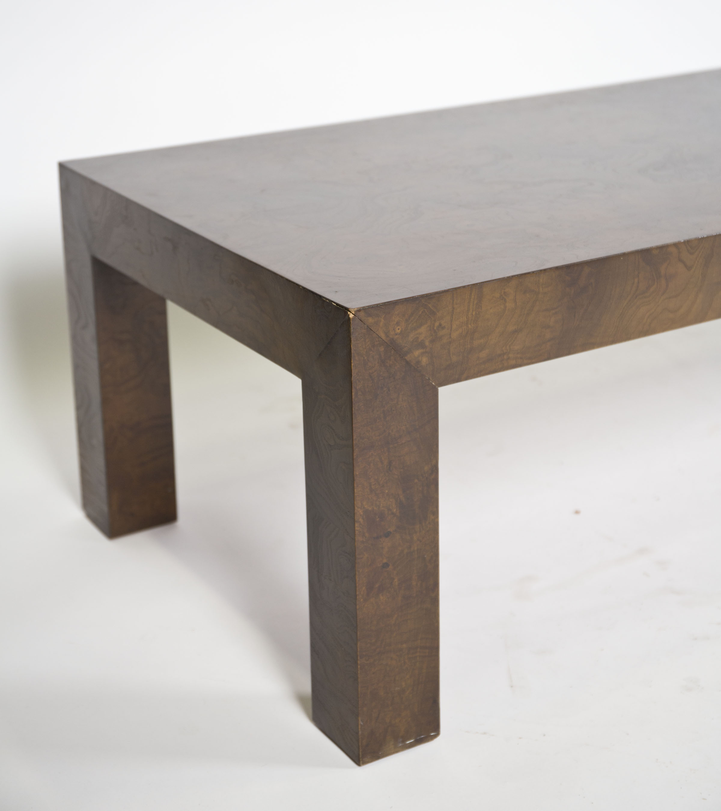 Burled Wood Coffee Table