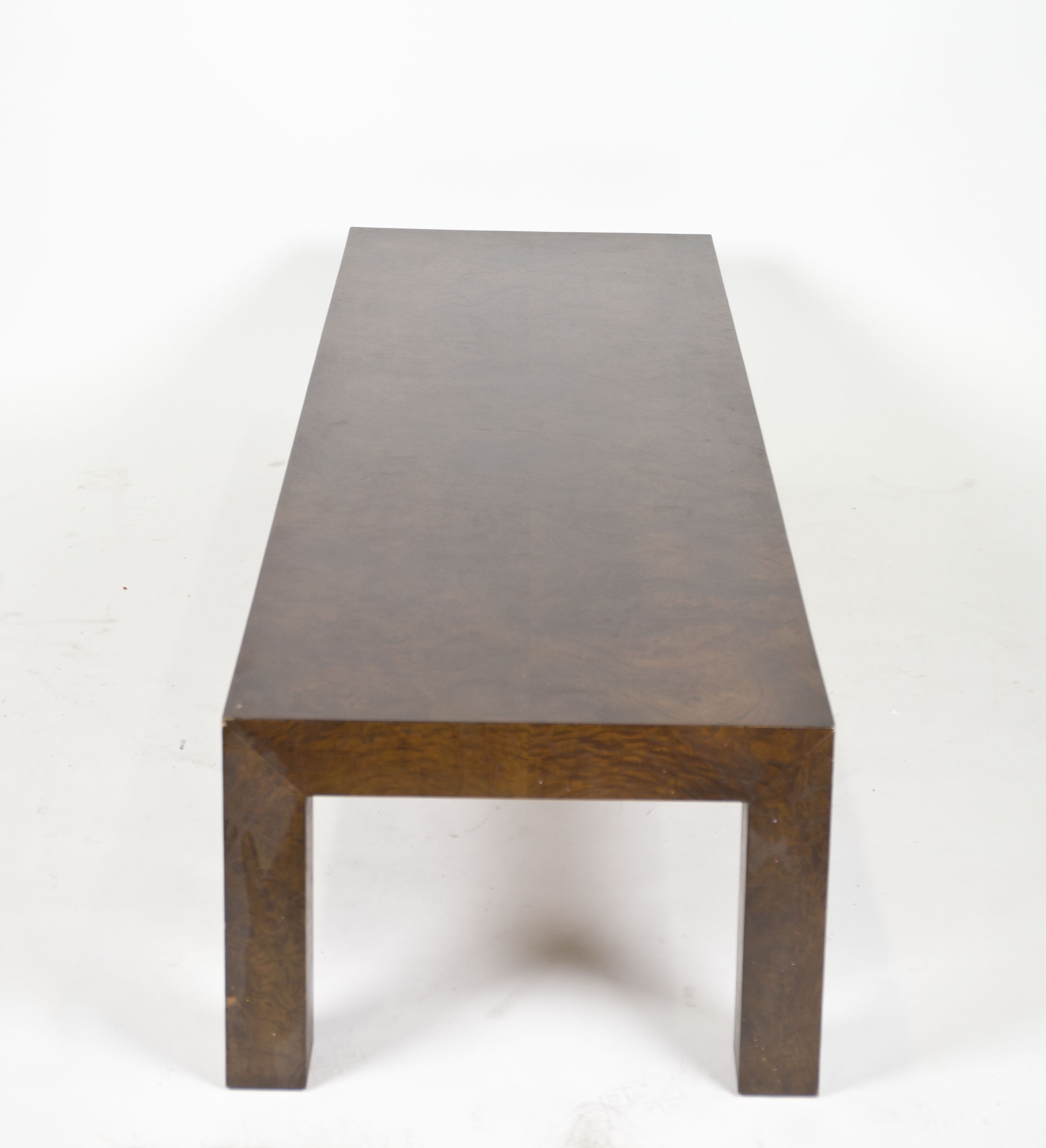 Burled Wood Coffee Table