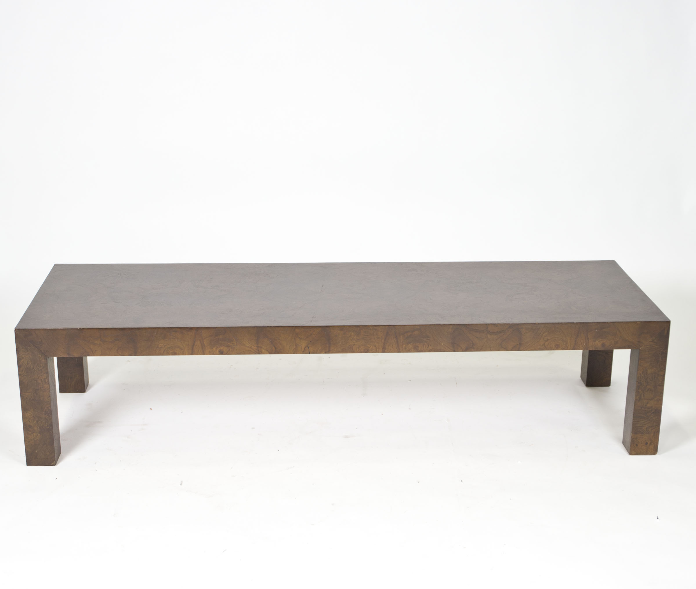 Burled Wood Coffee Table