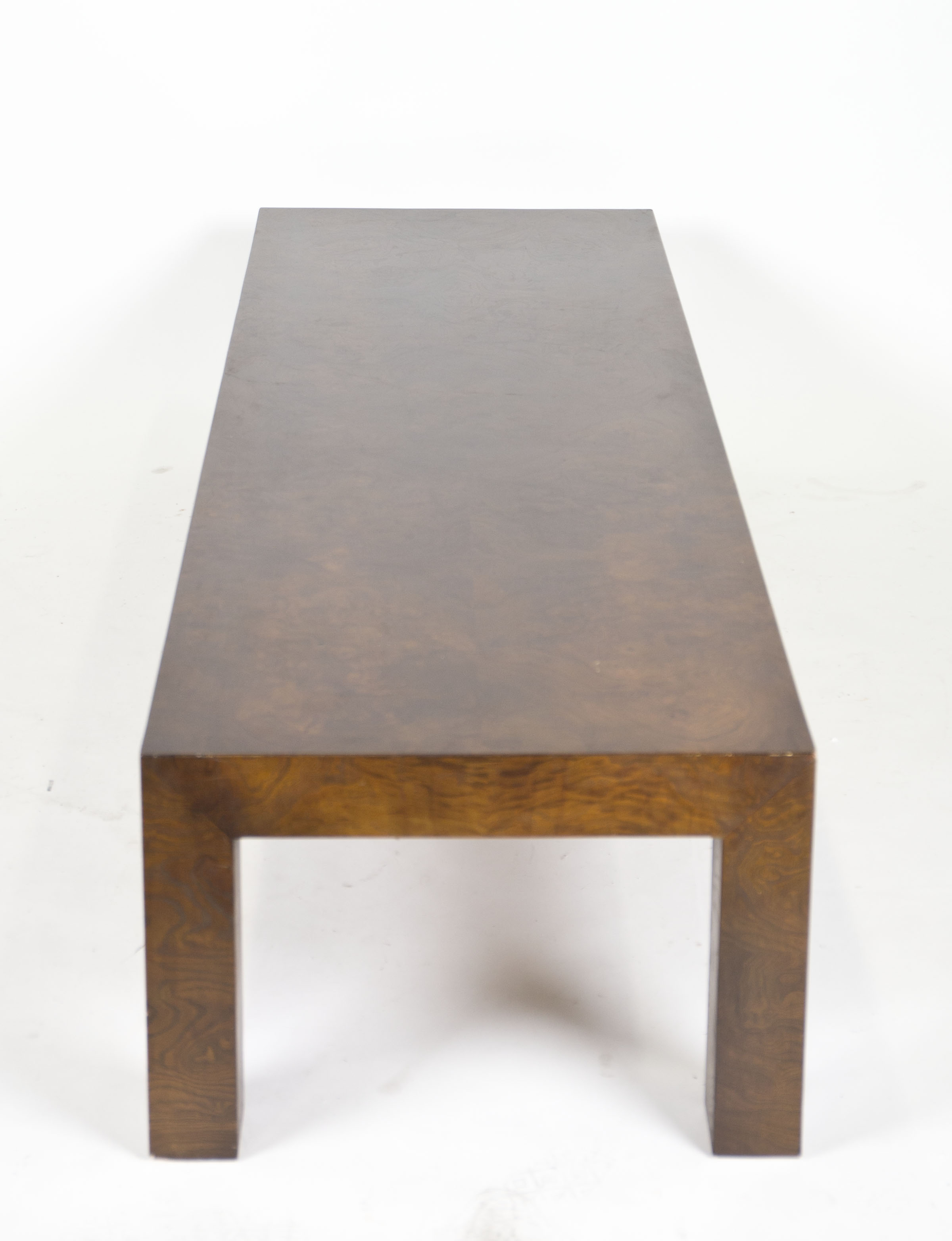 Burled Wood Coffee Table