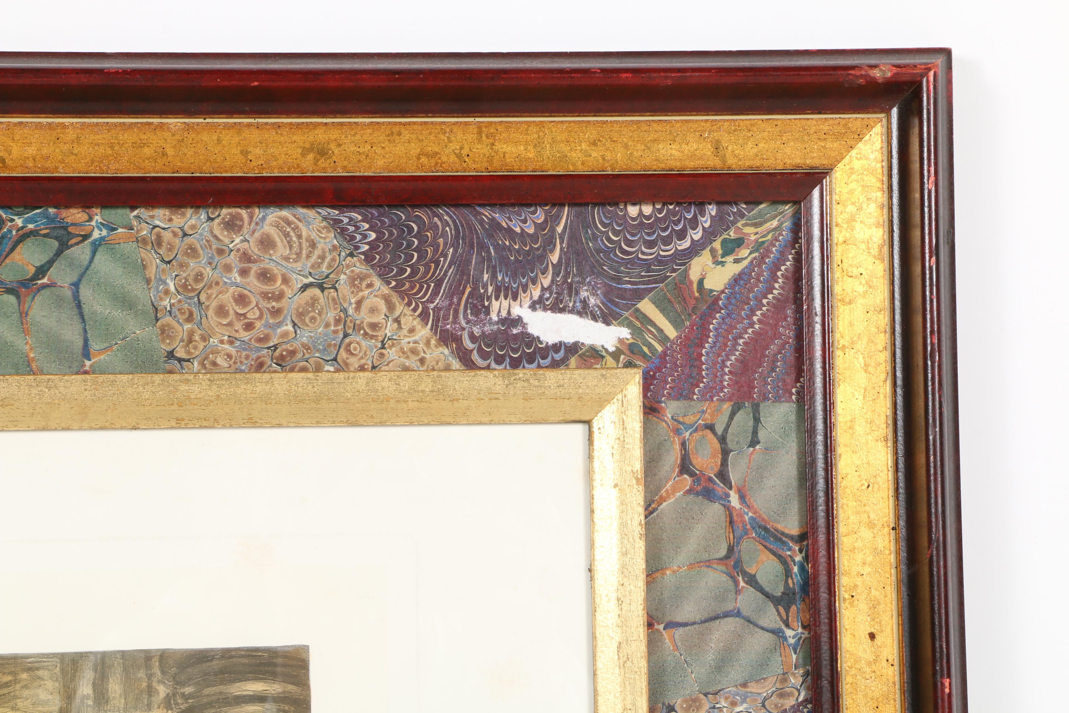 After Paul Eugene Mesples Lithograph "Les Joies du Foyer"