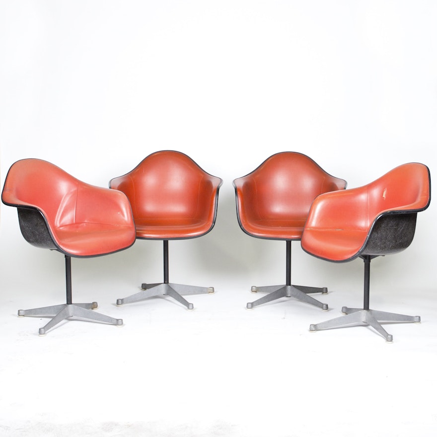 Mid Century Modern Shell Chairs by Herman Miller