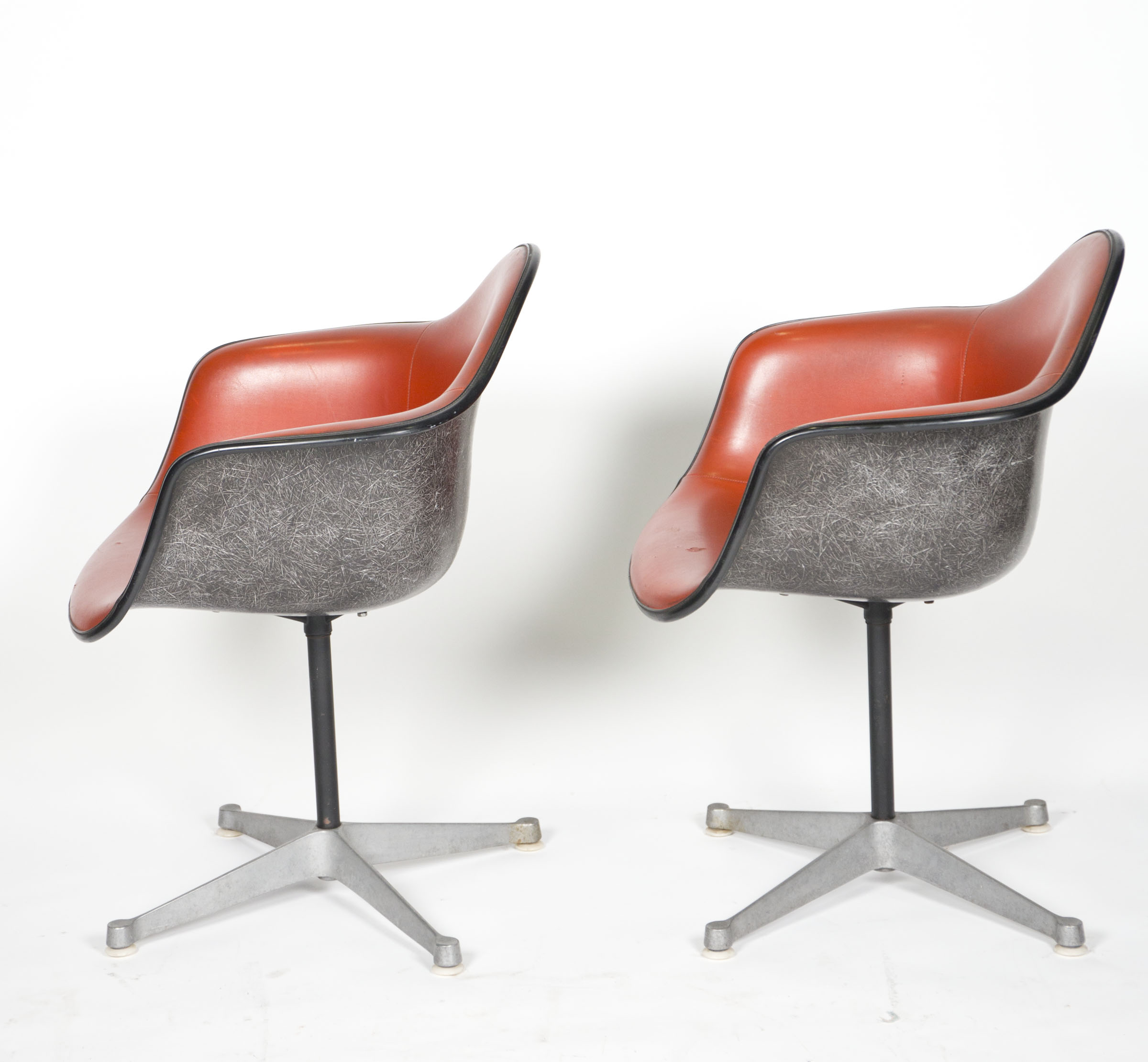 Mid Century Modern Shell Chairs by Herman Miller