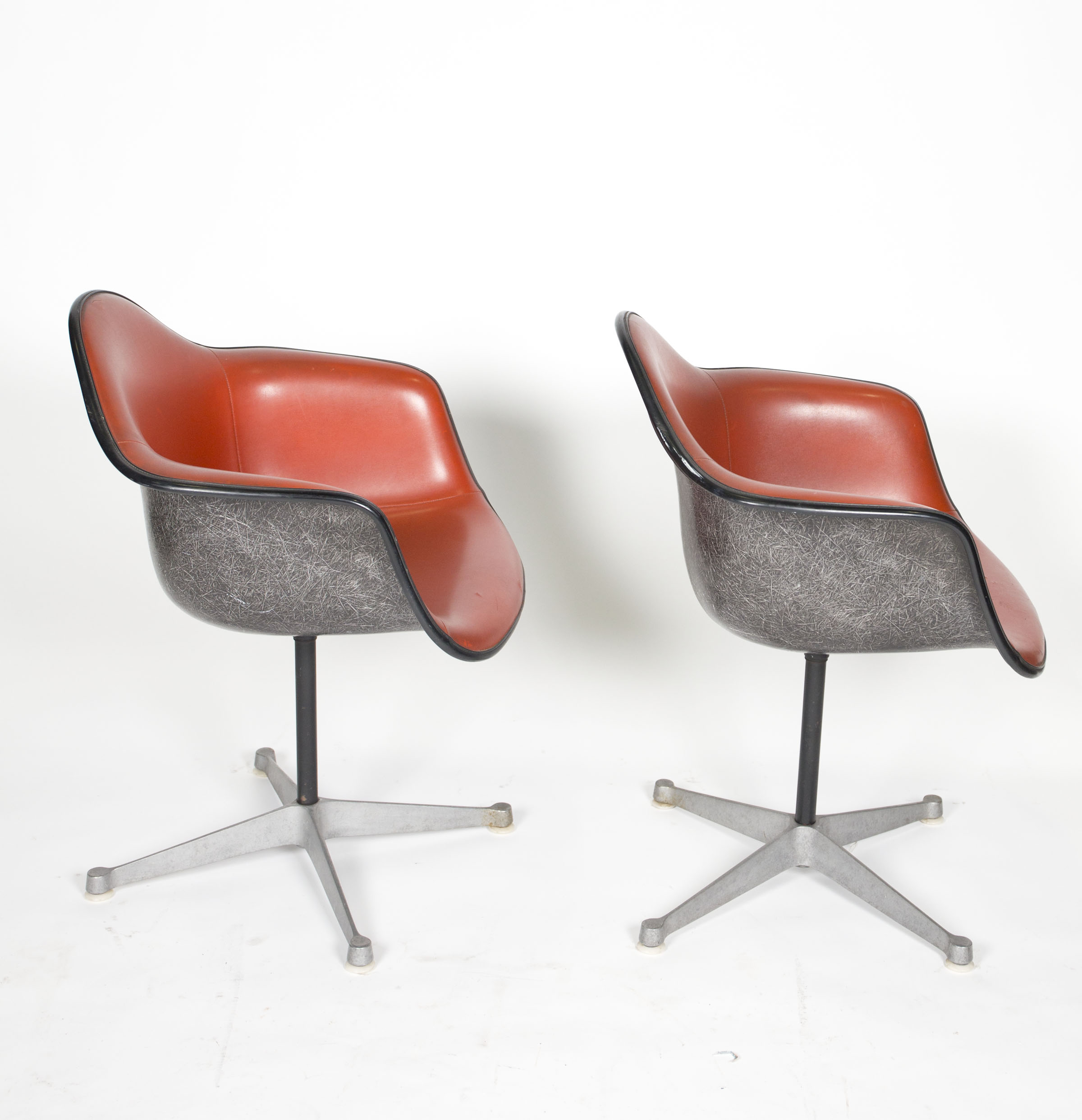 Mid Century Modern Shell Chairs by Herman Miller