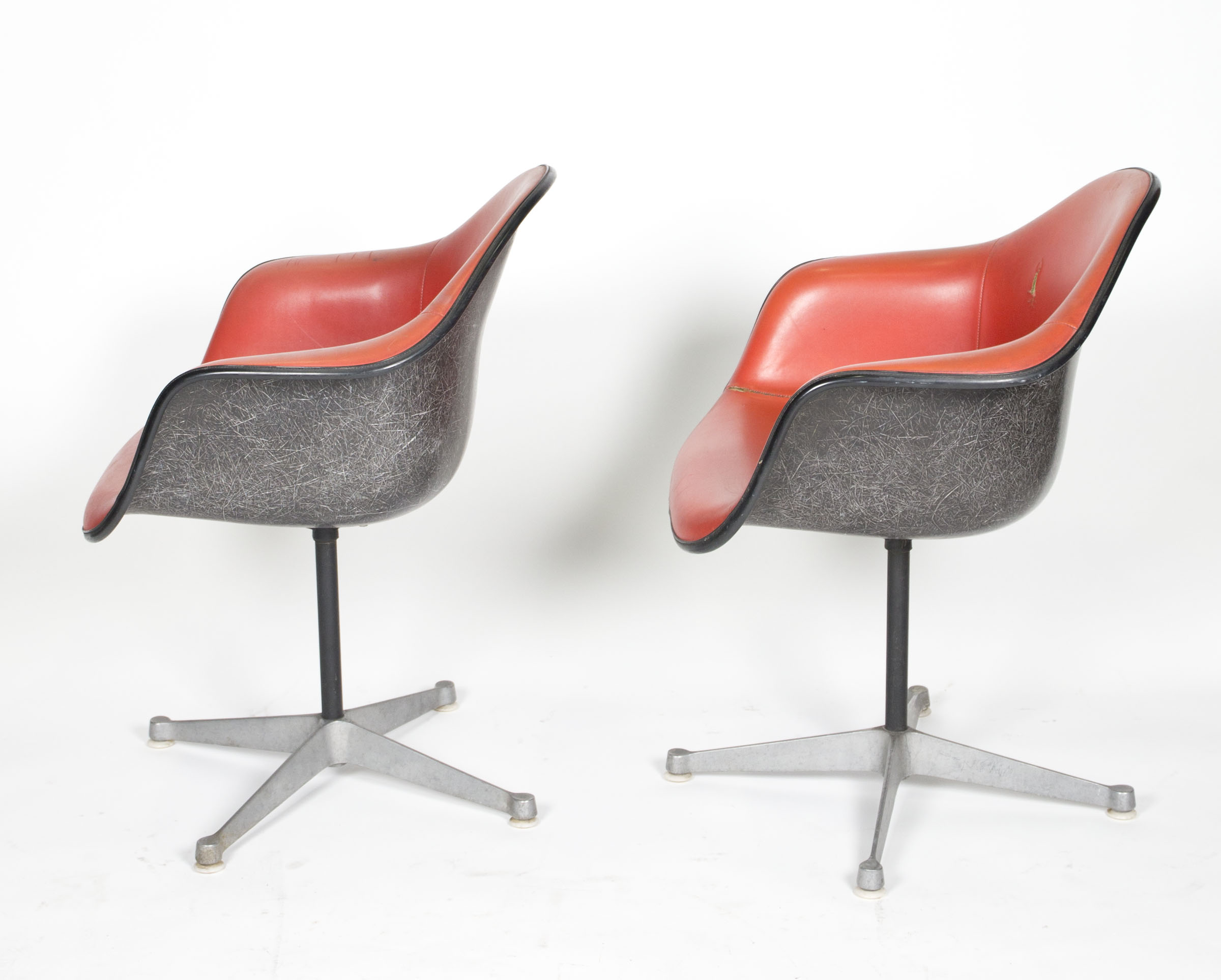 Mid Century Modern Shell Chairs by Herman Miller