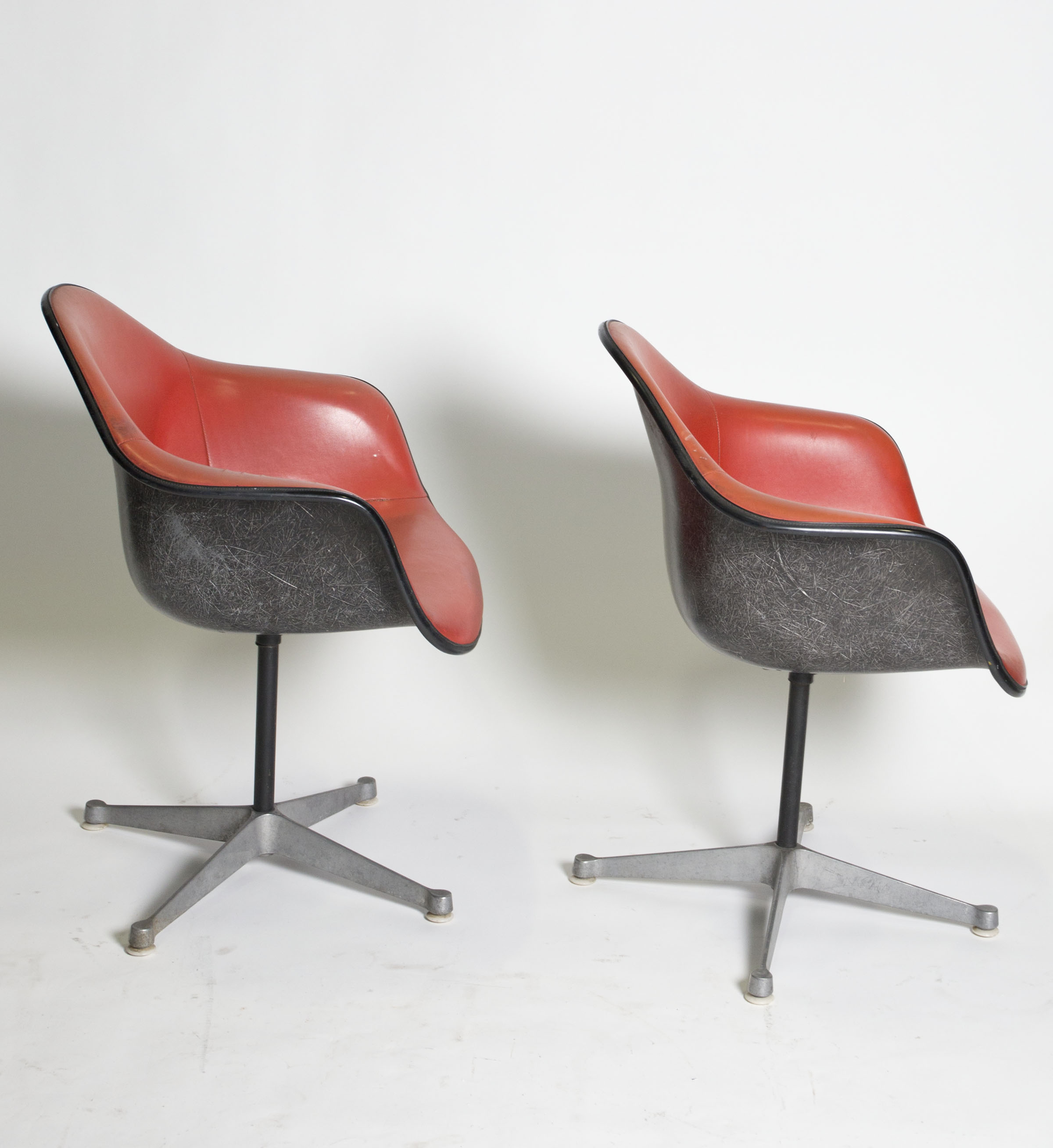 Mid Century Modern Shell Chairs by Herman Miller