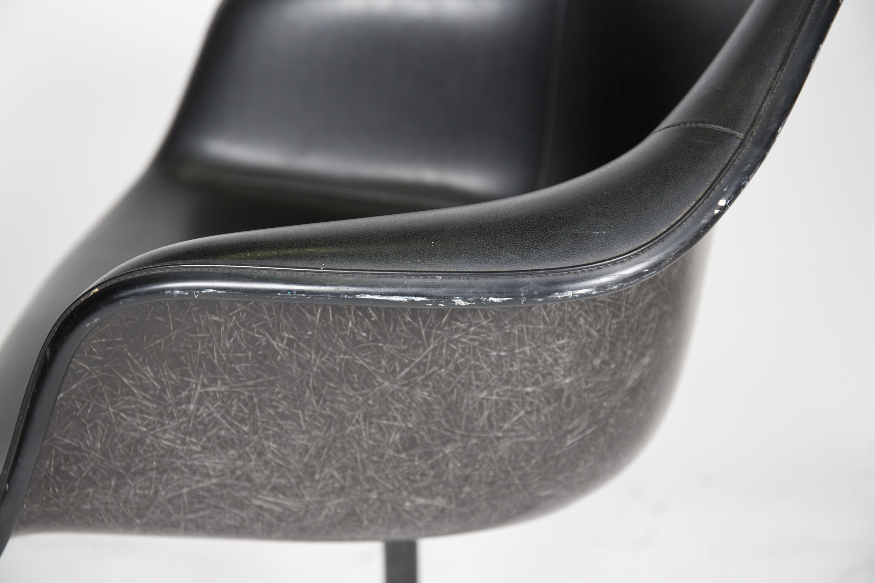 Mid Century Modern Shell Chair by Eames for Herman Miller