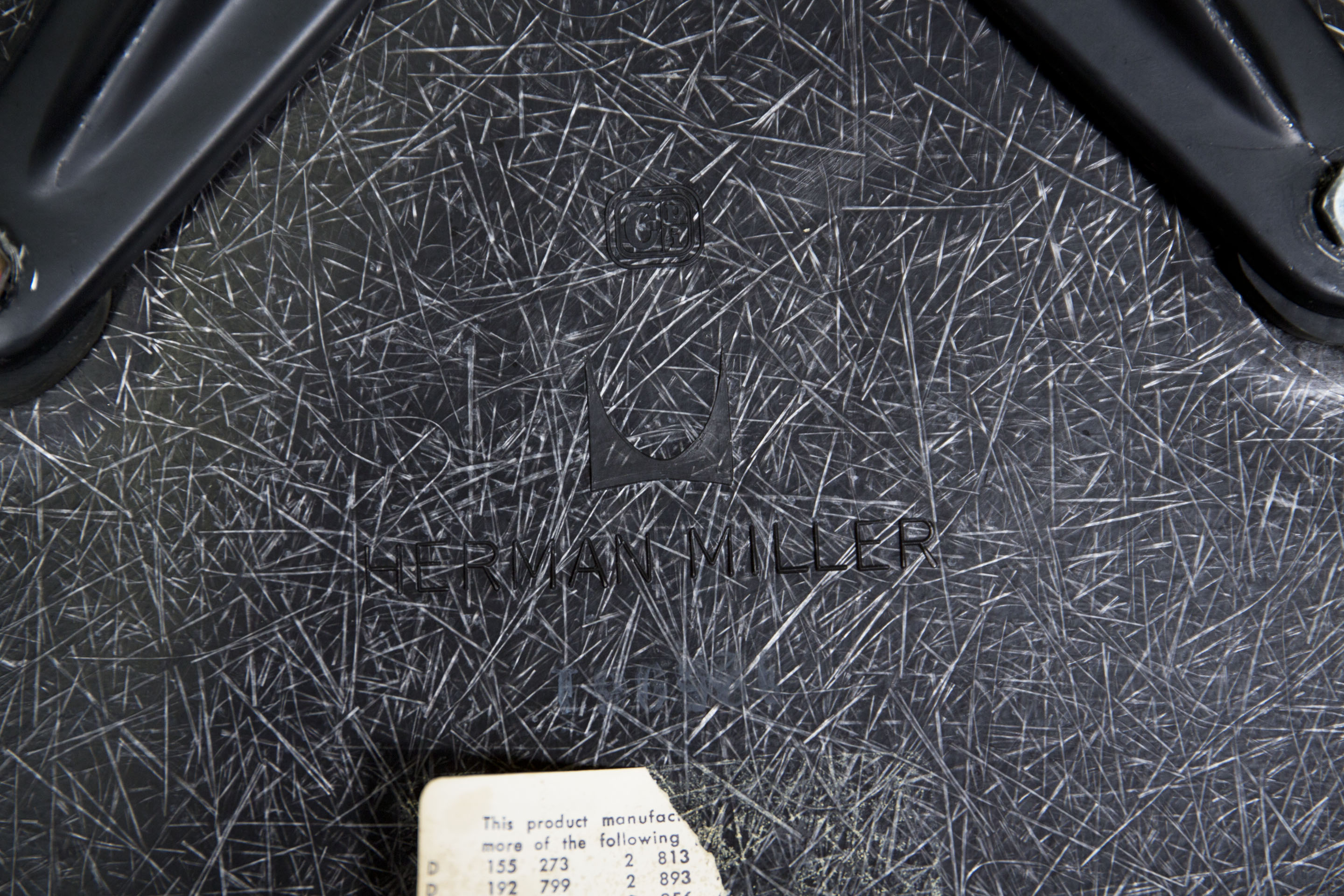 Mid Century Modern Shell Chair by Eames for Herman Miller