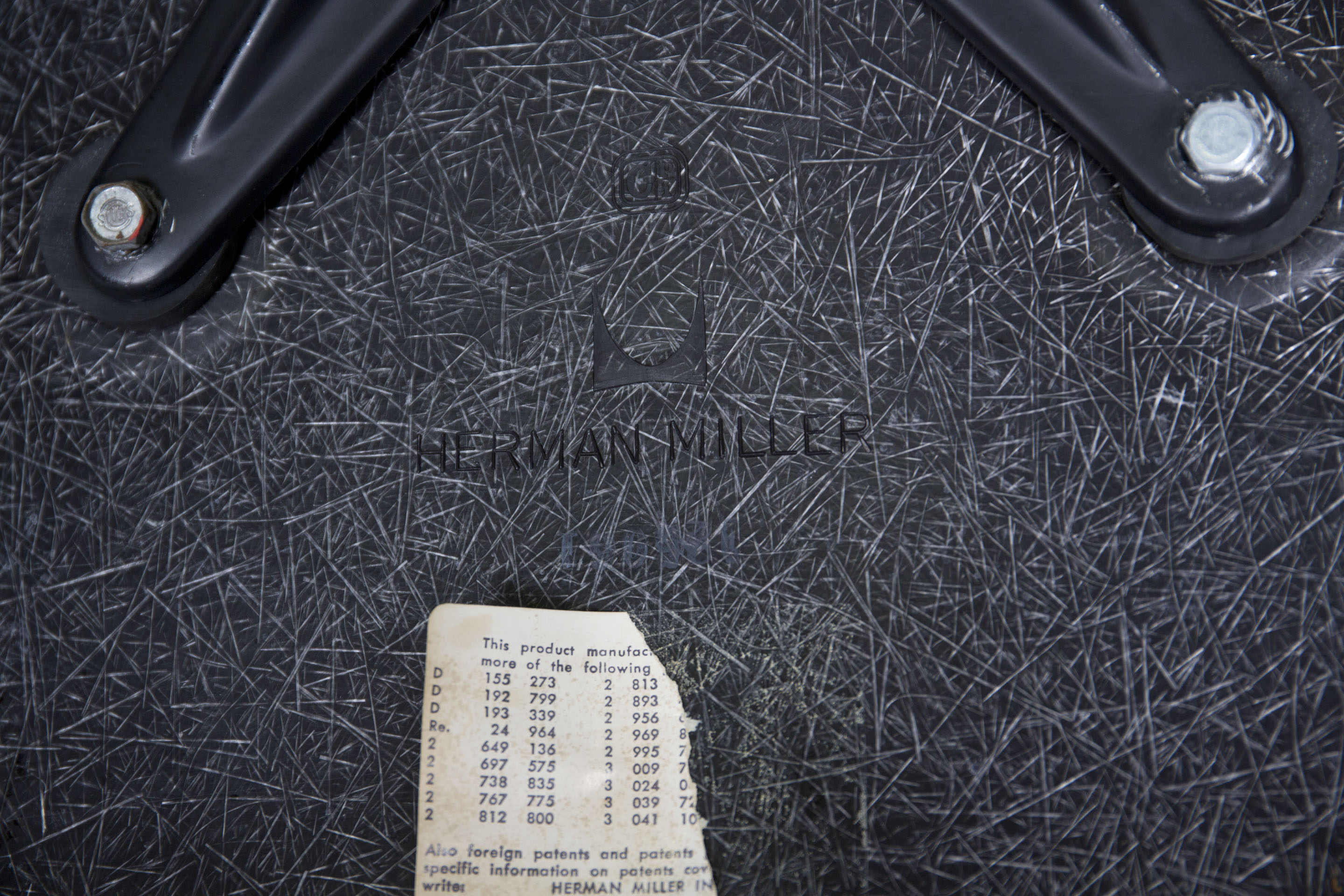 Mid Century Modern Shell Chair by Eames for Herman Miller