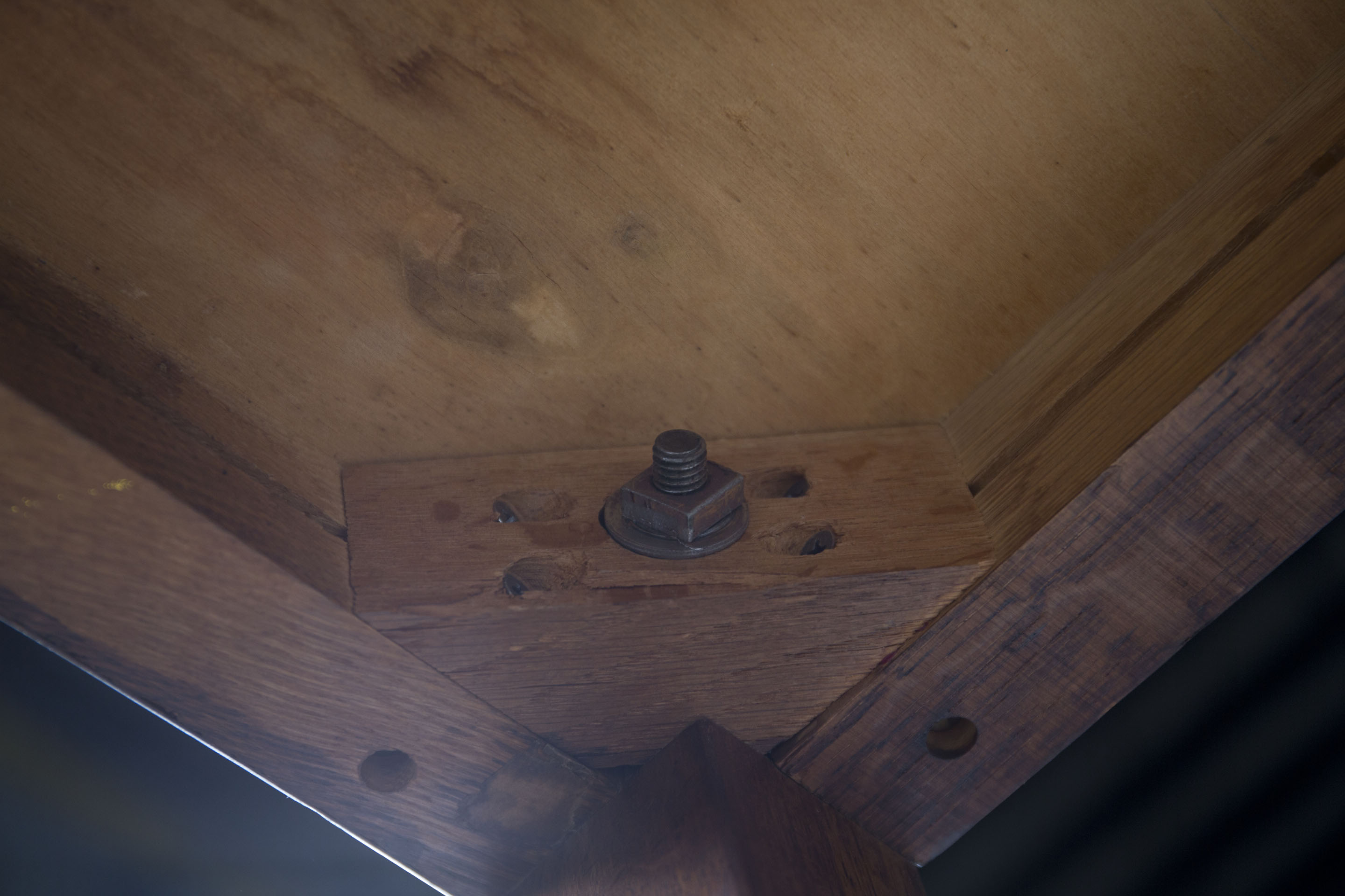 Marquetry Veneered Dining Table