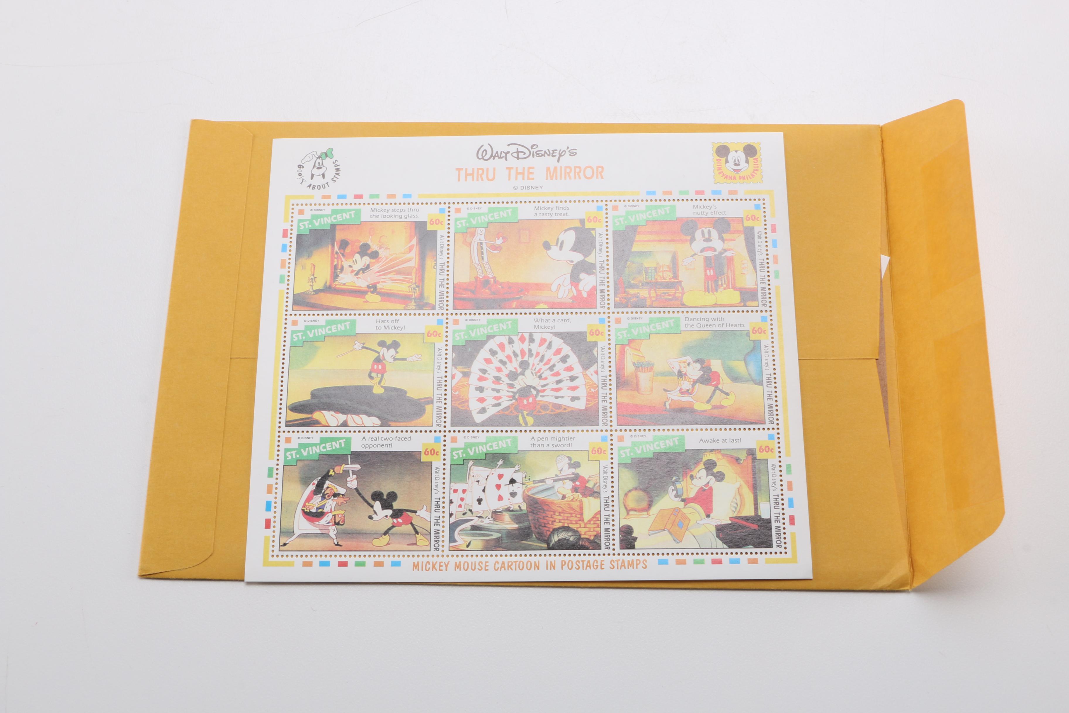 Disney Stamp Collection