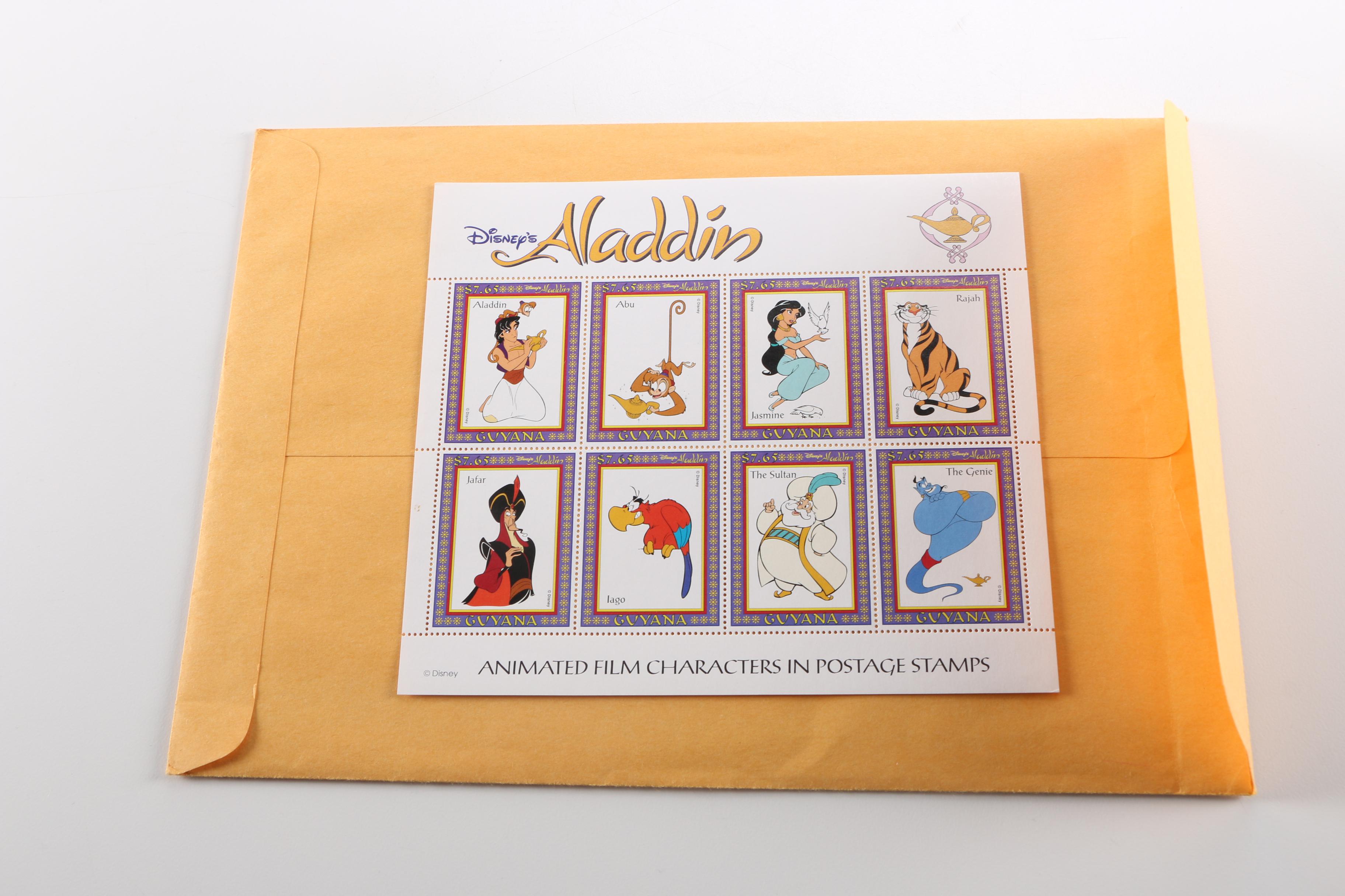 Disney Stamp Collection