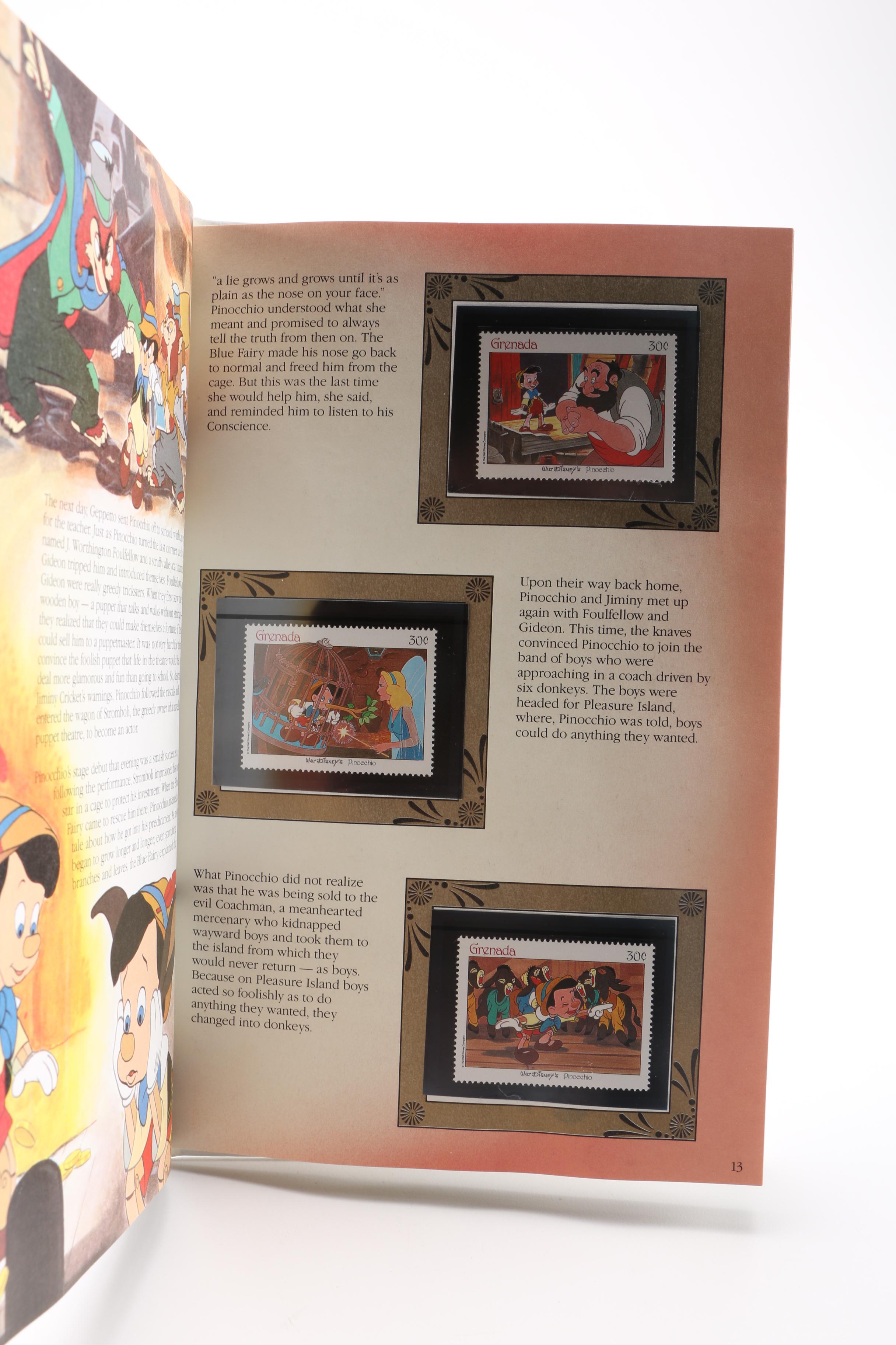 Disney Stamp Collection