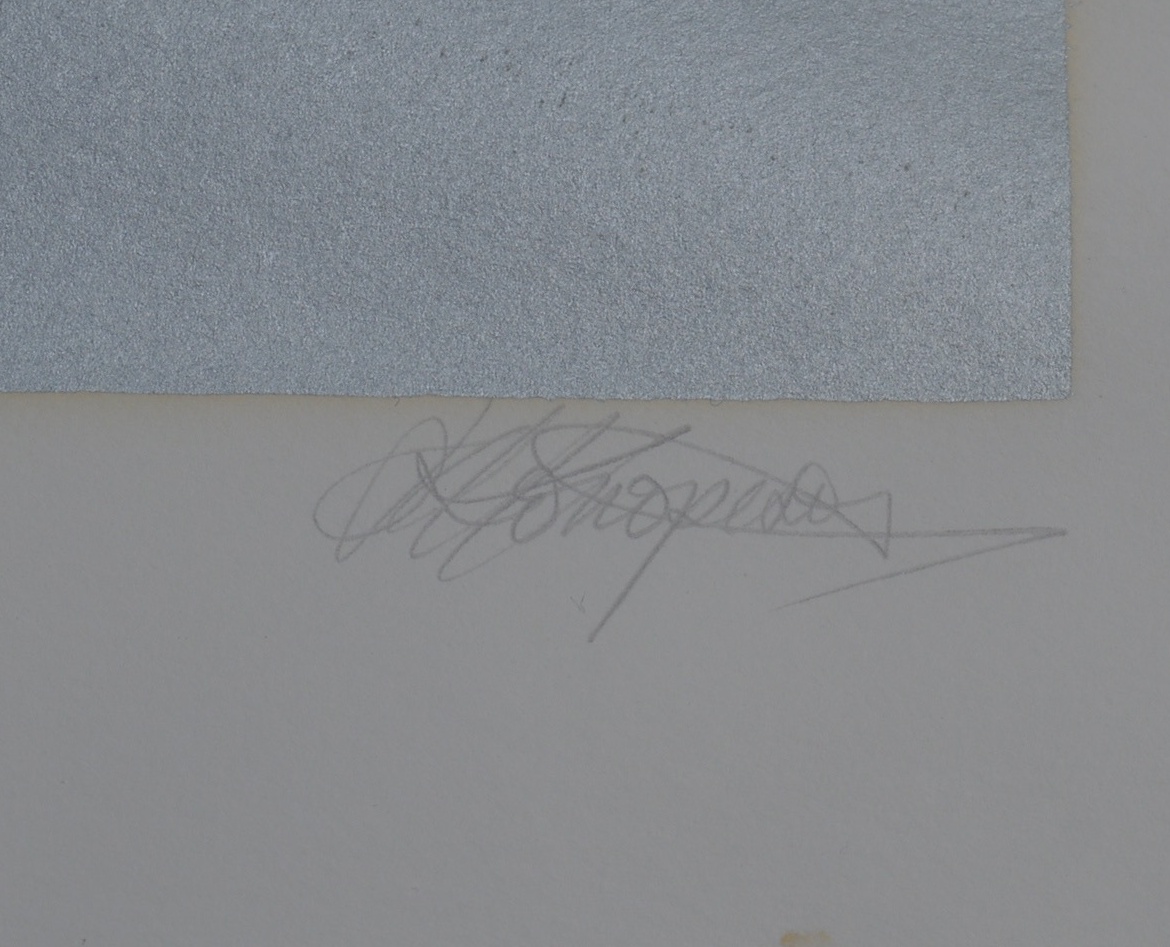 Dino Konopiso Signed Limited Edition Serigraph "Cheyenne"