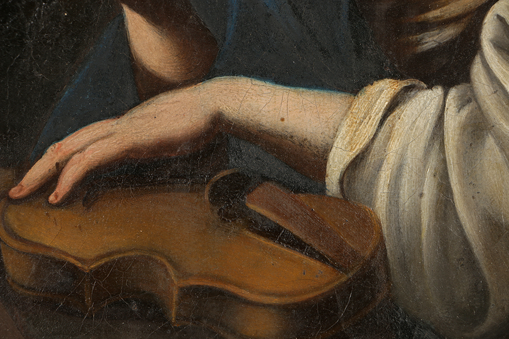 Early 19th Century Oil Portrait on Canvas After Vieira Portuense