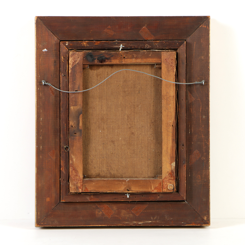 Early 19th Century Oil Portrait on Canvas After Vieira Portuense