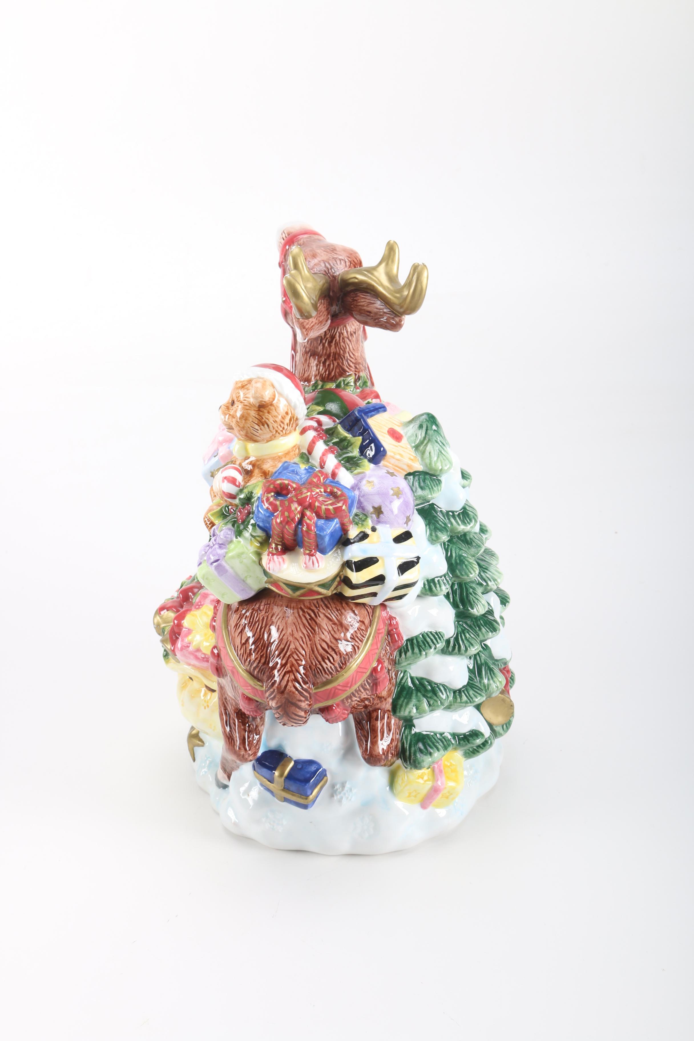 Reindeer Cookie Jar