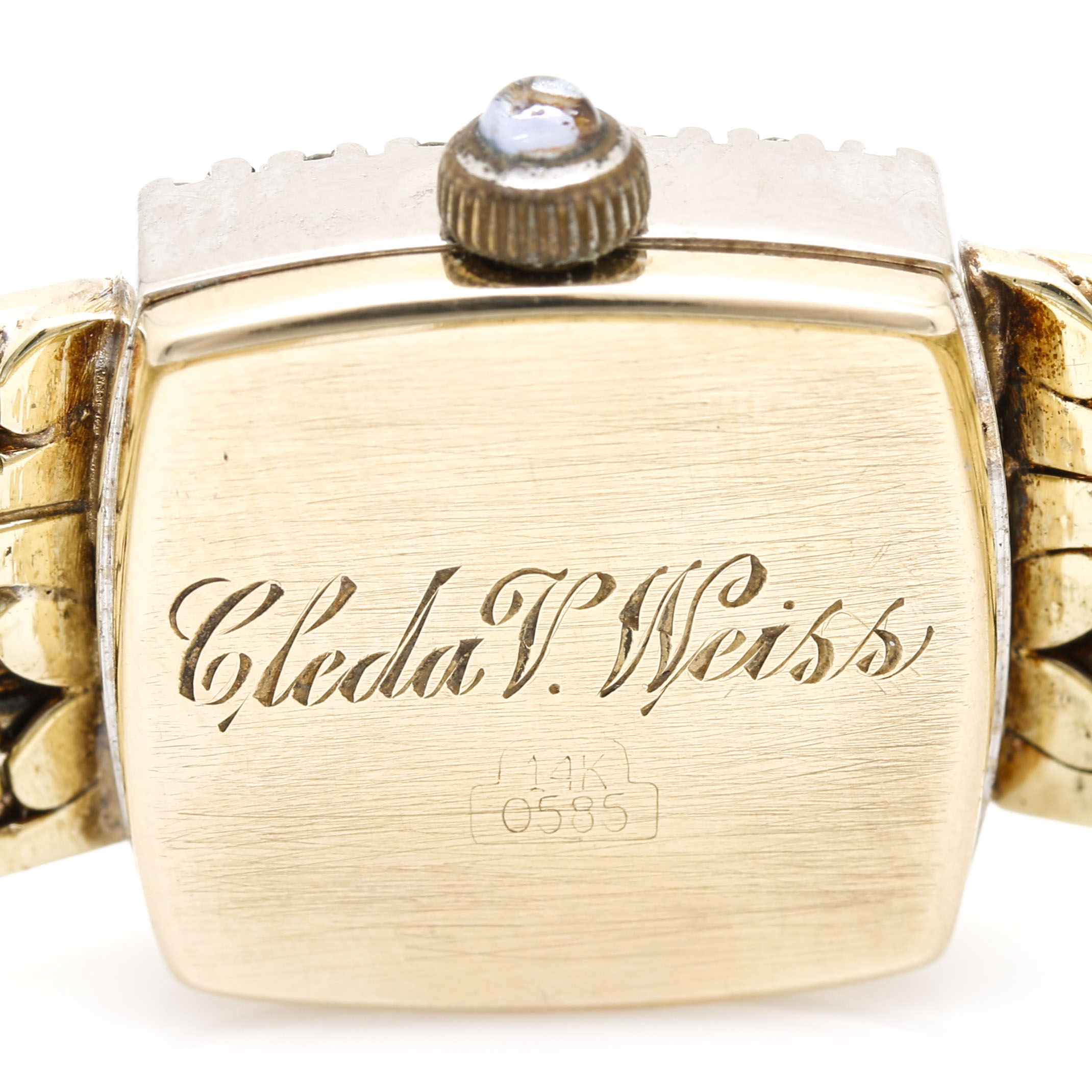 14K Yellow Gold Merano Diamond Watch