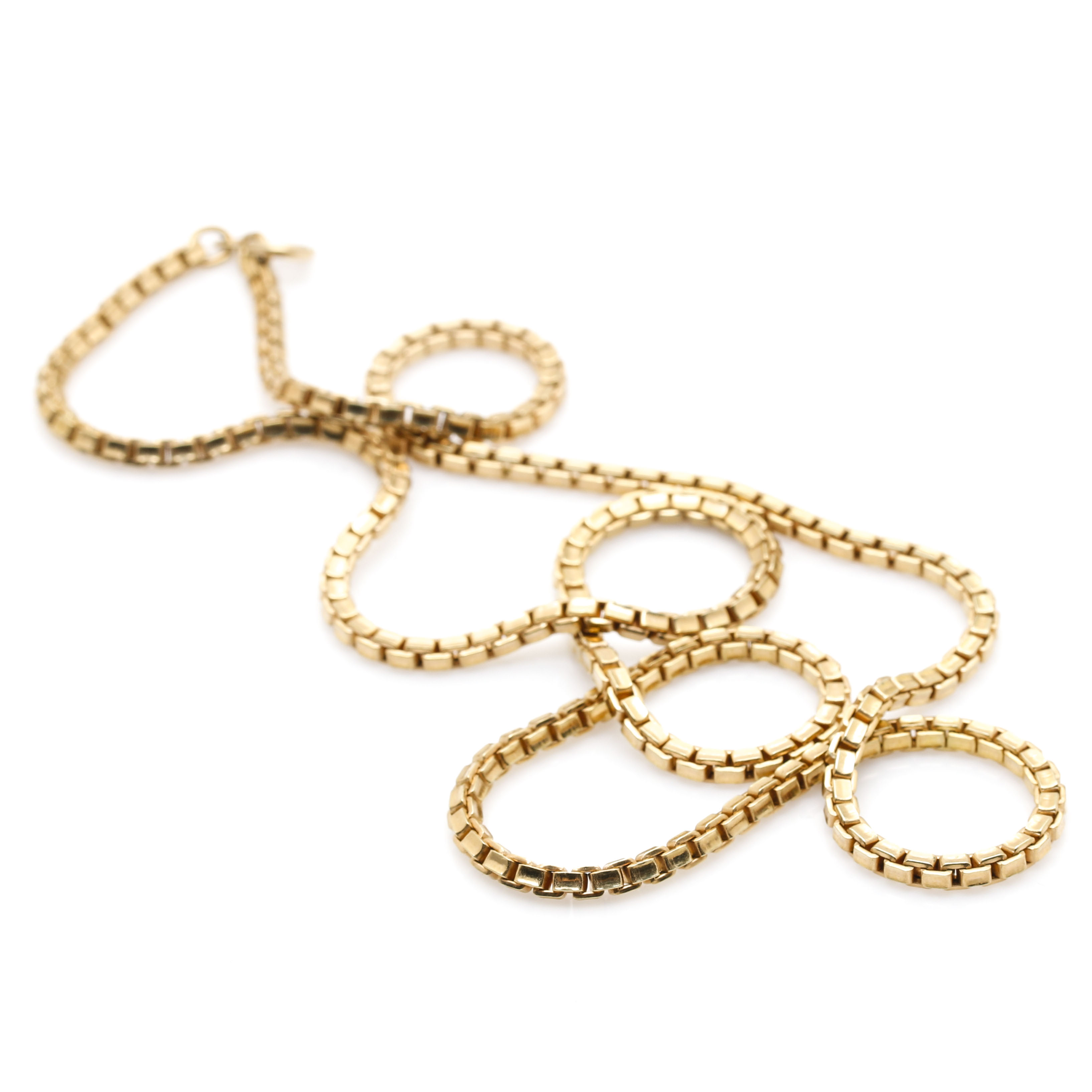 UnoAErre 14K Yellow Gold Chain Necklace