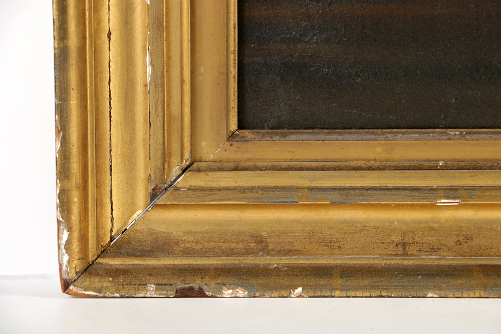 Old Master School Oil Painting on Canvas of a Madonna and Child