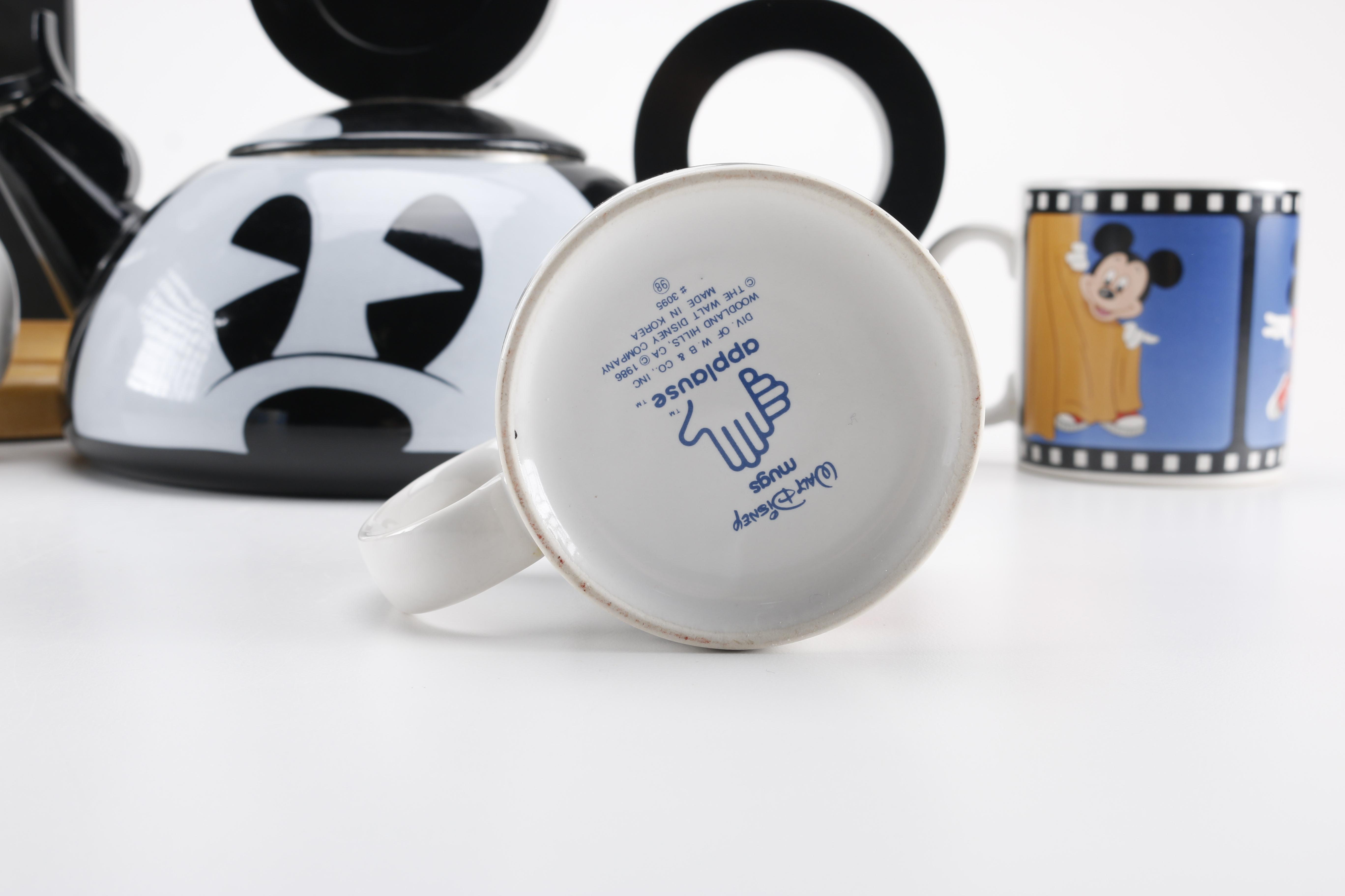 Mickey Mouse Themed Coffee and Tea Tableware
