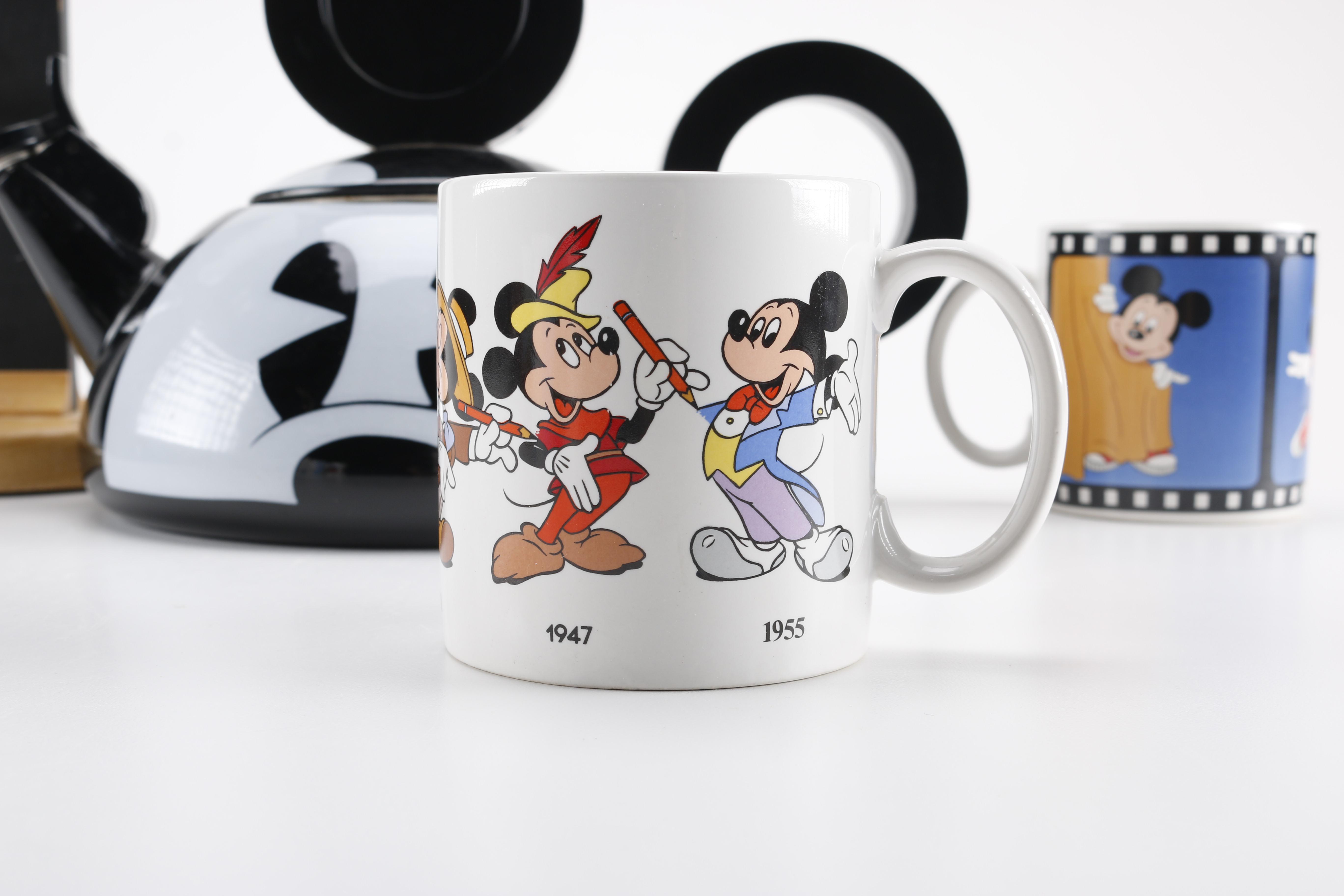 Mickey Mouse Themed Coffee and Tea Tableware