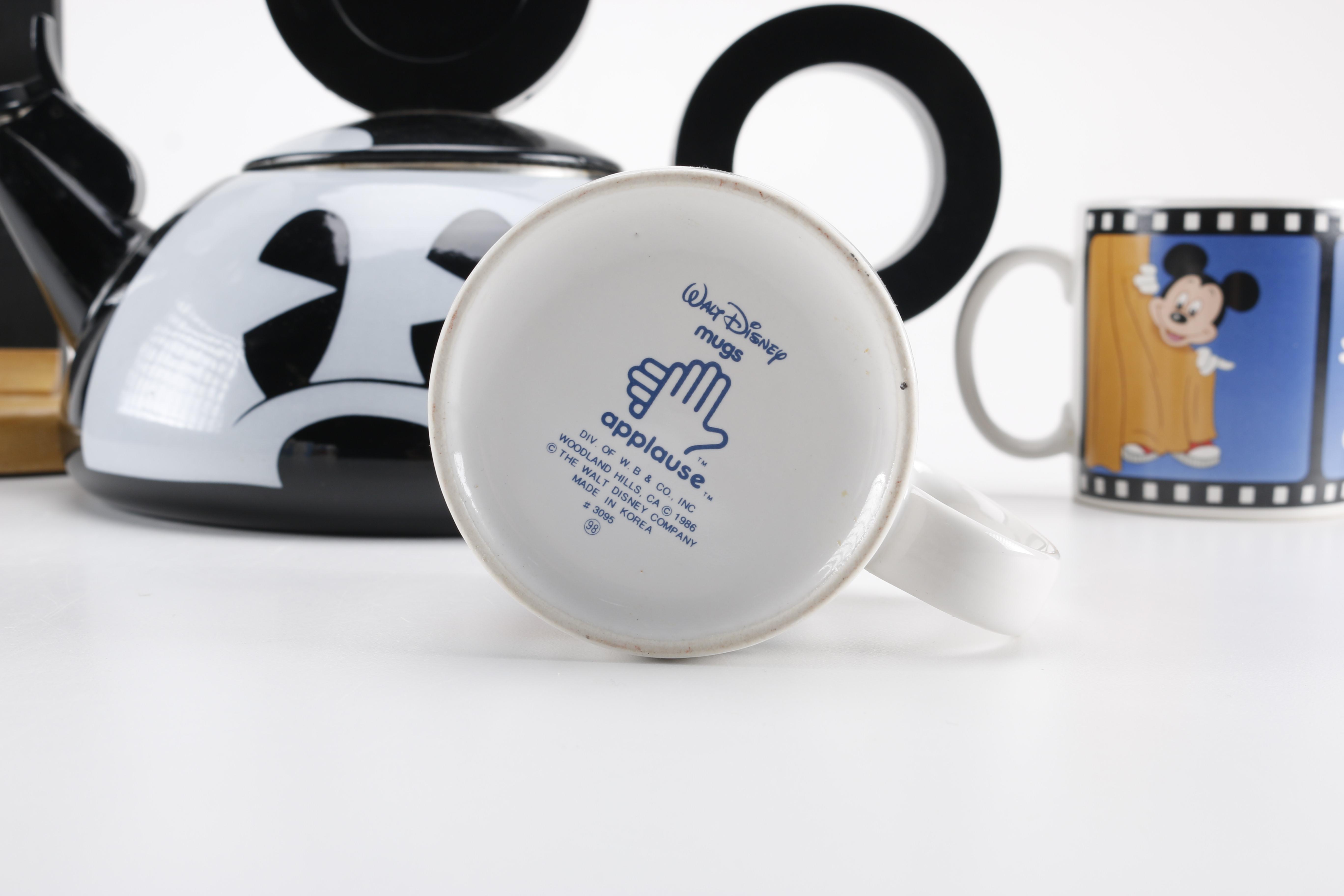 Mickey Mouse Themed Coffee and Tea Tableware