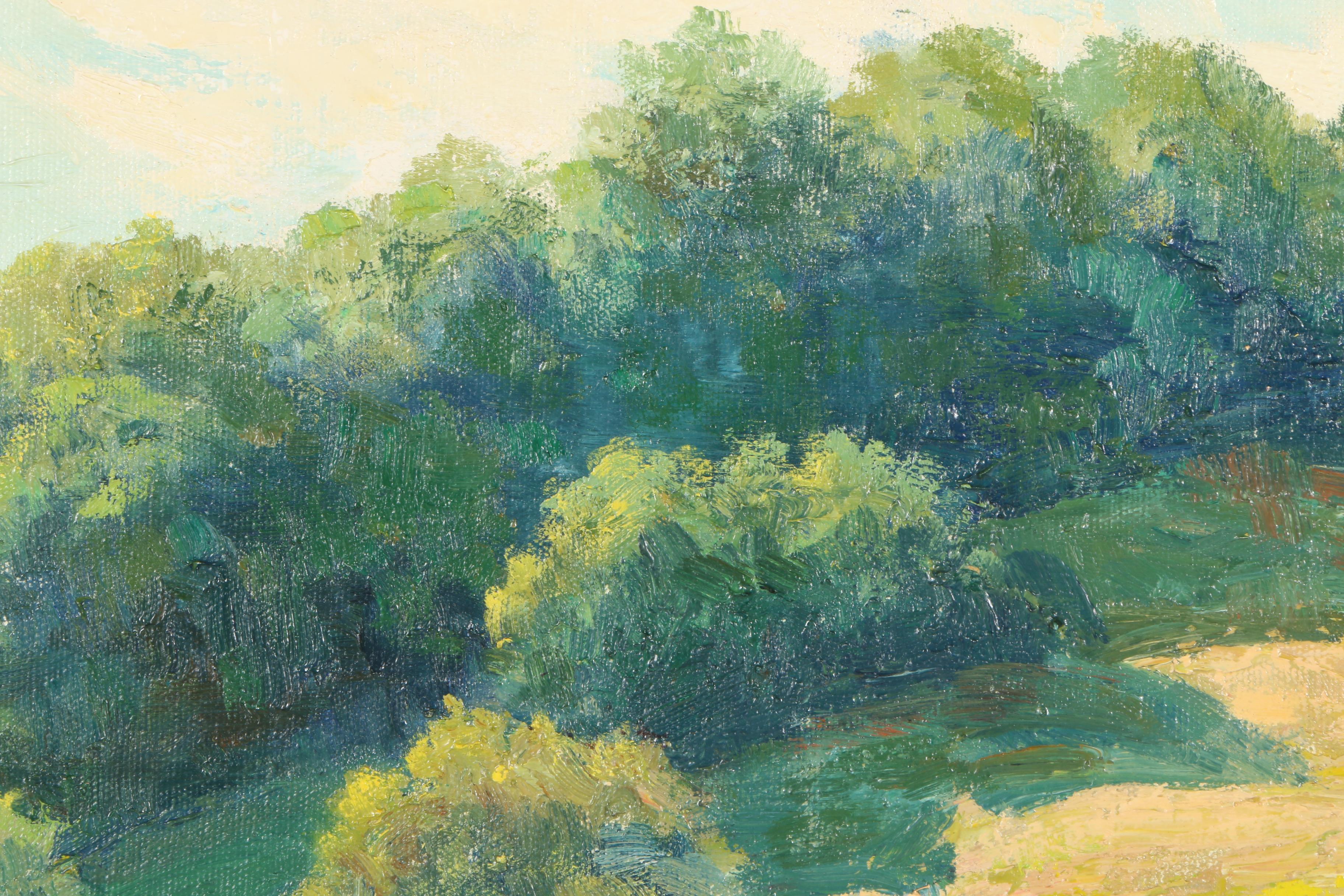 Anton Otto Fischer Oil on Canvas "Spring Flowers"