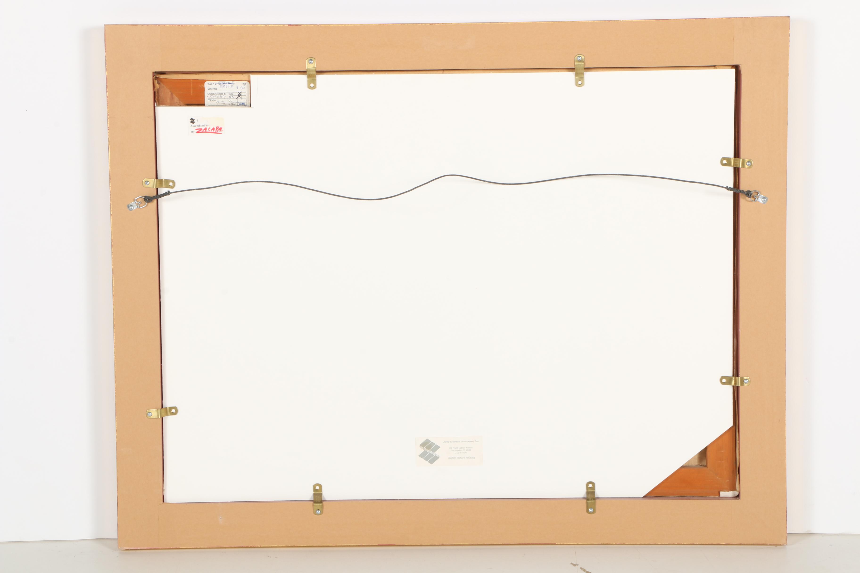 Anton Otto Fischer Oil on Canvas "Spring Flowers"